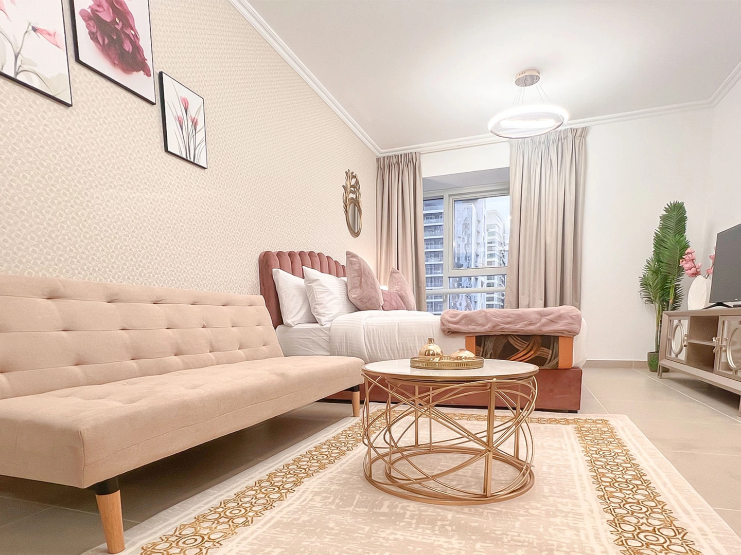 Апартаменты Cosmos Living Cozy Studio Near Dubai Marina
