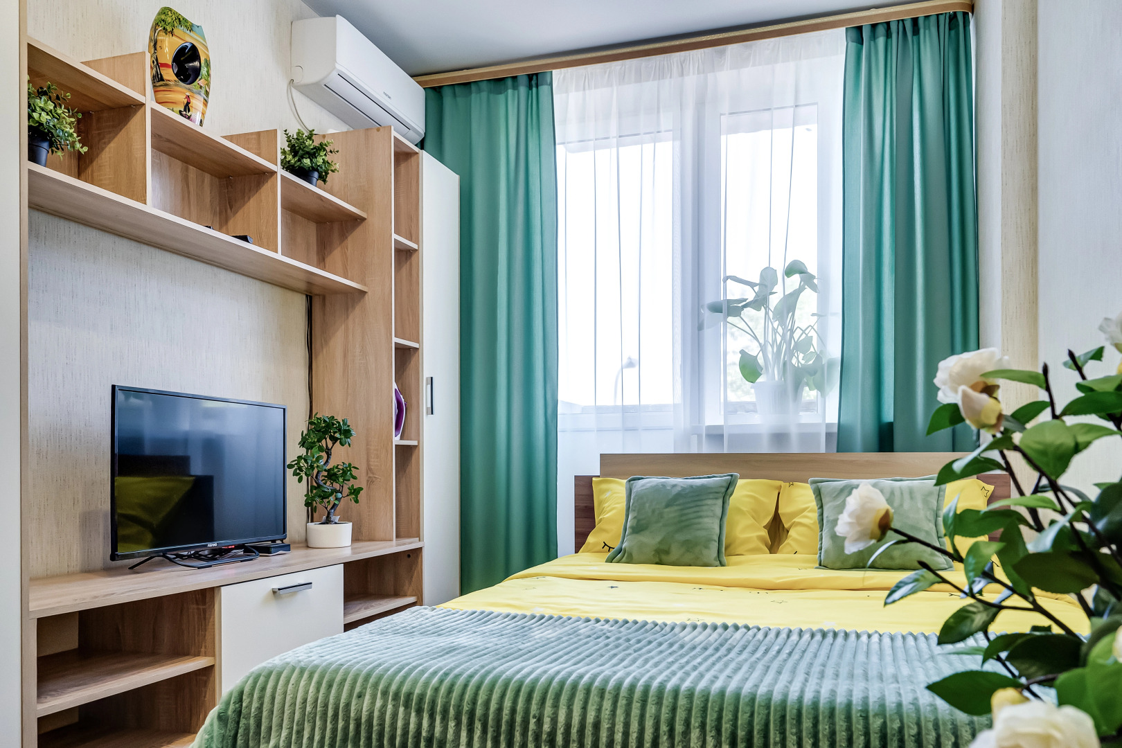 Апартаменты Однушка с мятным намеком