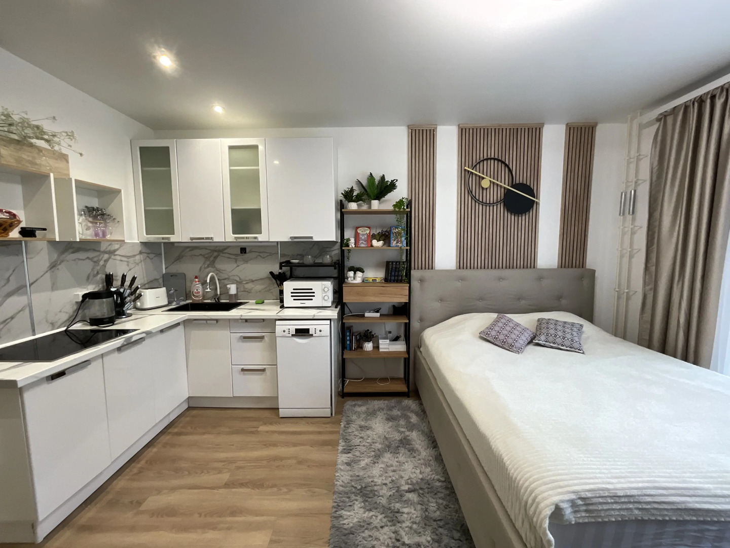 Квартира Уютная Студия в Тишине Возле Леса