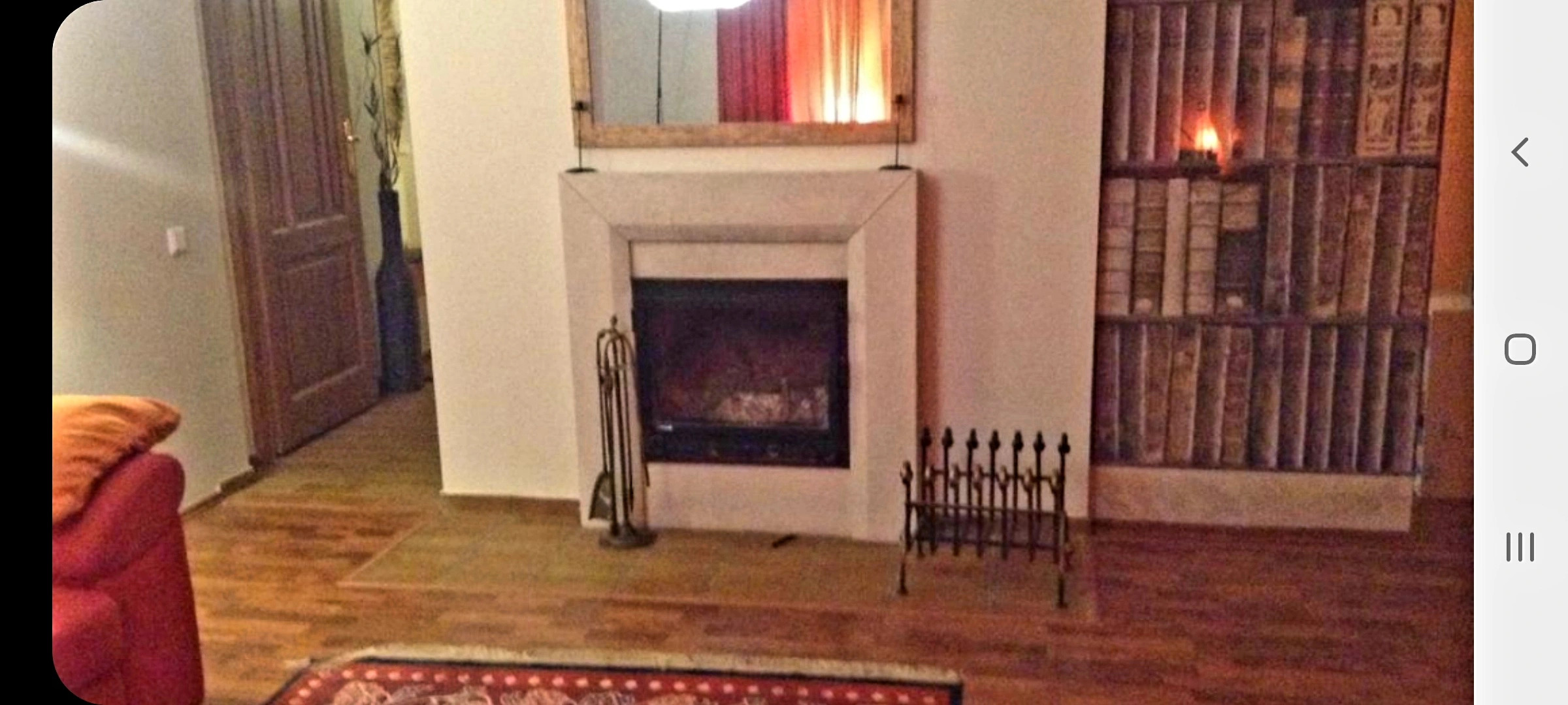 Апартаменты с камином и отдельным входом