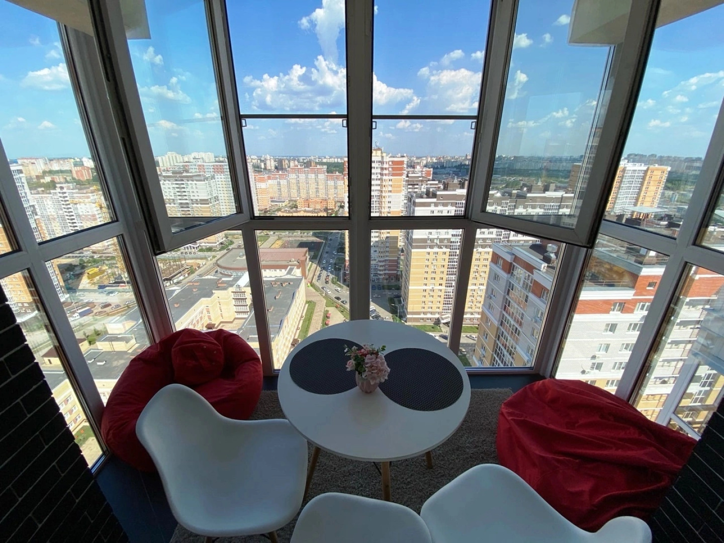 Апартаменты Стильная студия на 24 этаже Высота