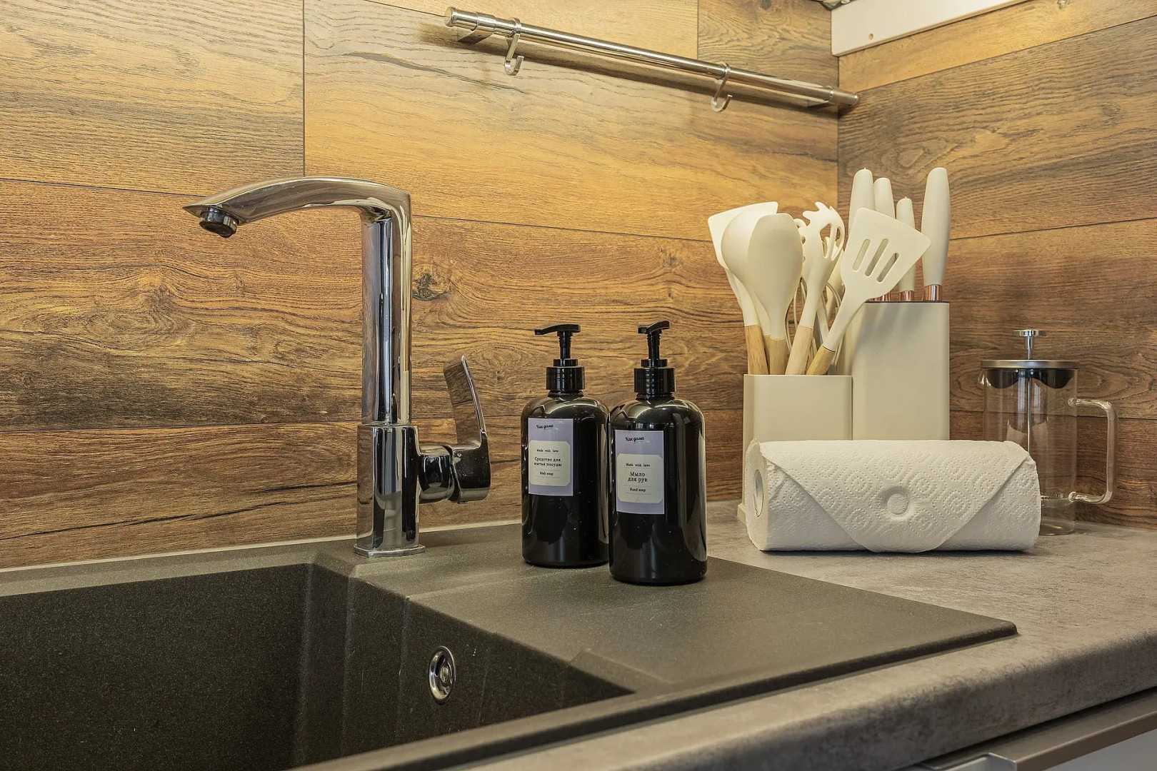 Квартира Студия в новом доме рядом с канатной дорогой