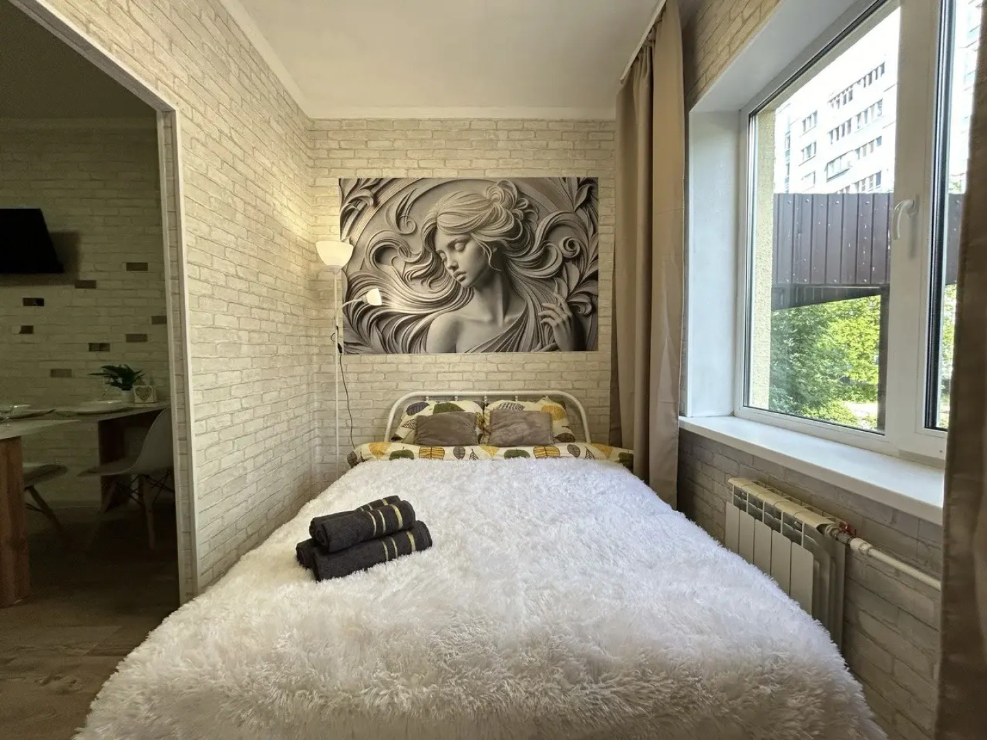 Квартира Уютная Студия в Центре Нового Города