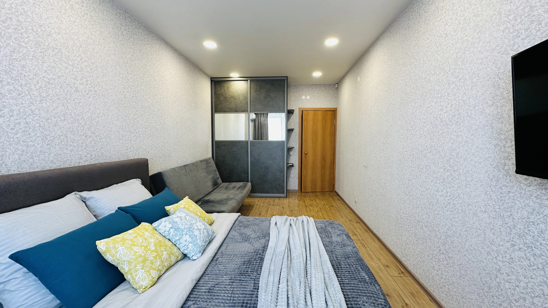 Квартира Уютная Однокомнатная на 21 этаже