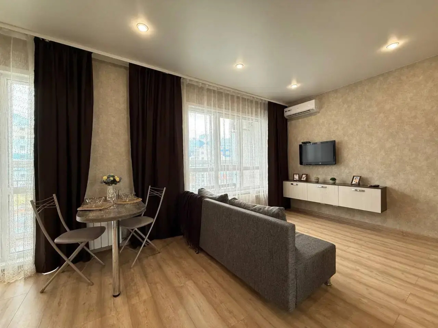 Квартира Новая Студия Рядом с Аквапарком