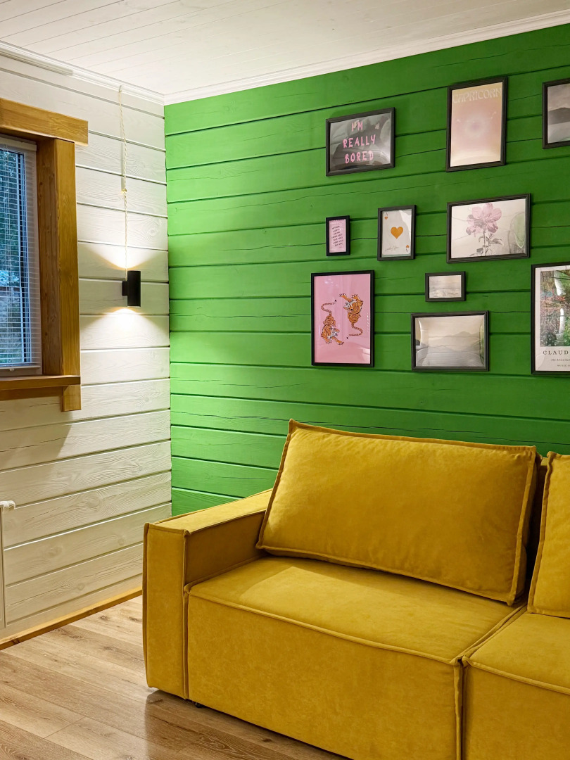 Частный дом Белый и сосны