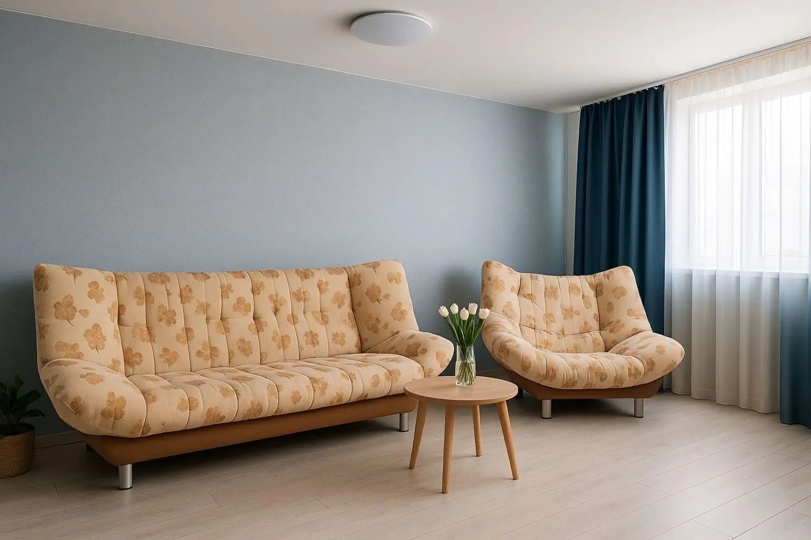 Квартира Стильная двушка в новом ЖК Логика в центре от компании V-Gosti