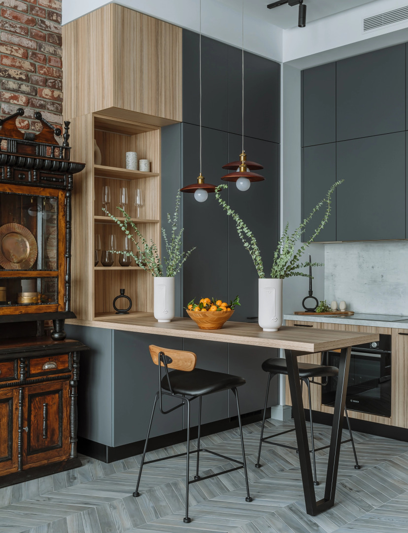 Квартира с роскошным интерьером и великолепным видом на город