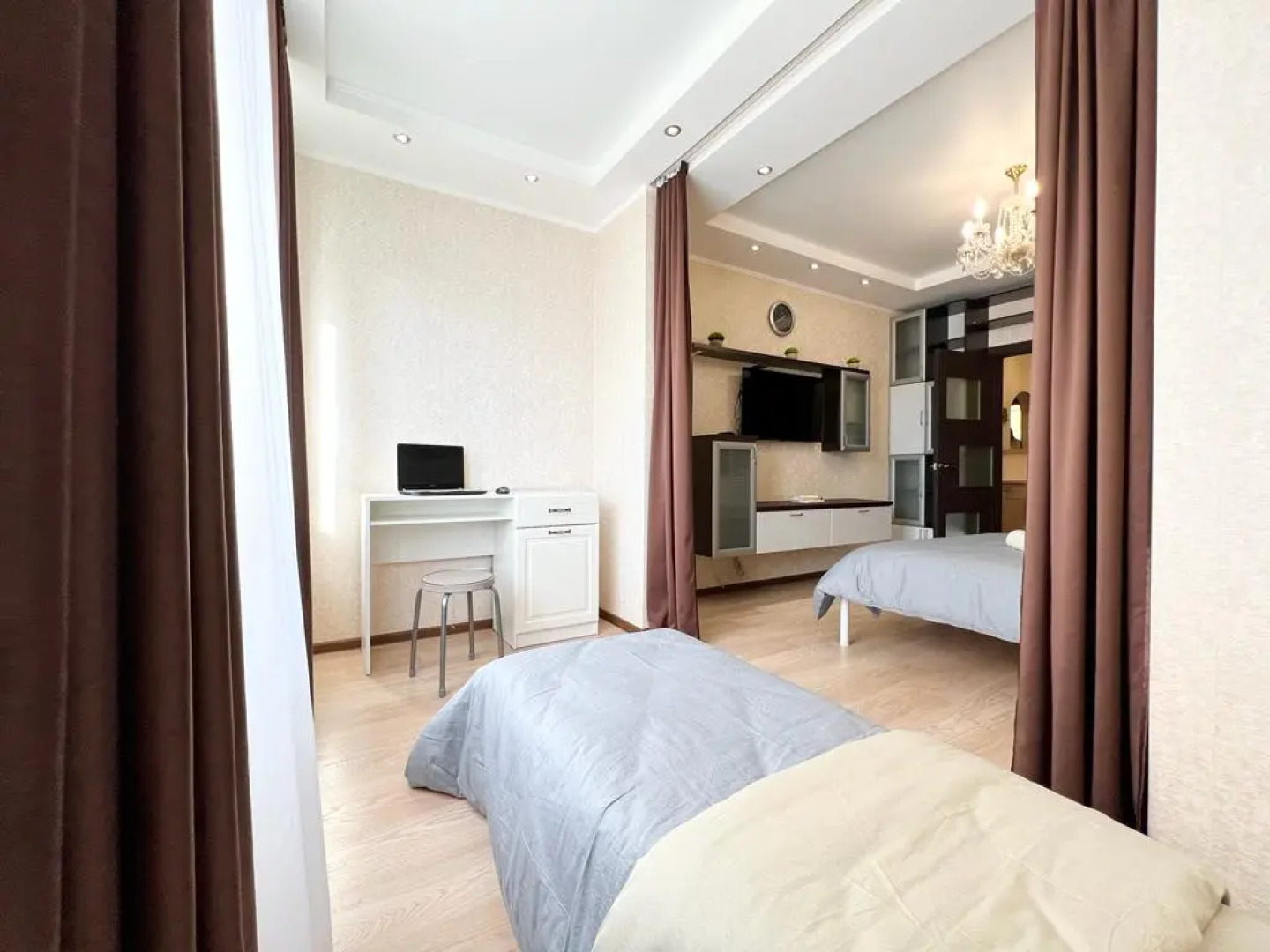 Апартаменты на 65 Лет Победы с Большой Кухней в Новом Доме