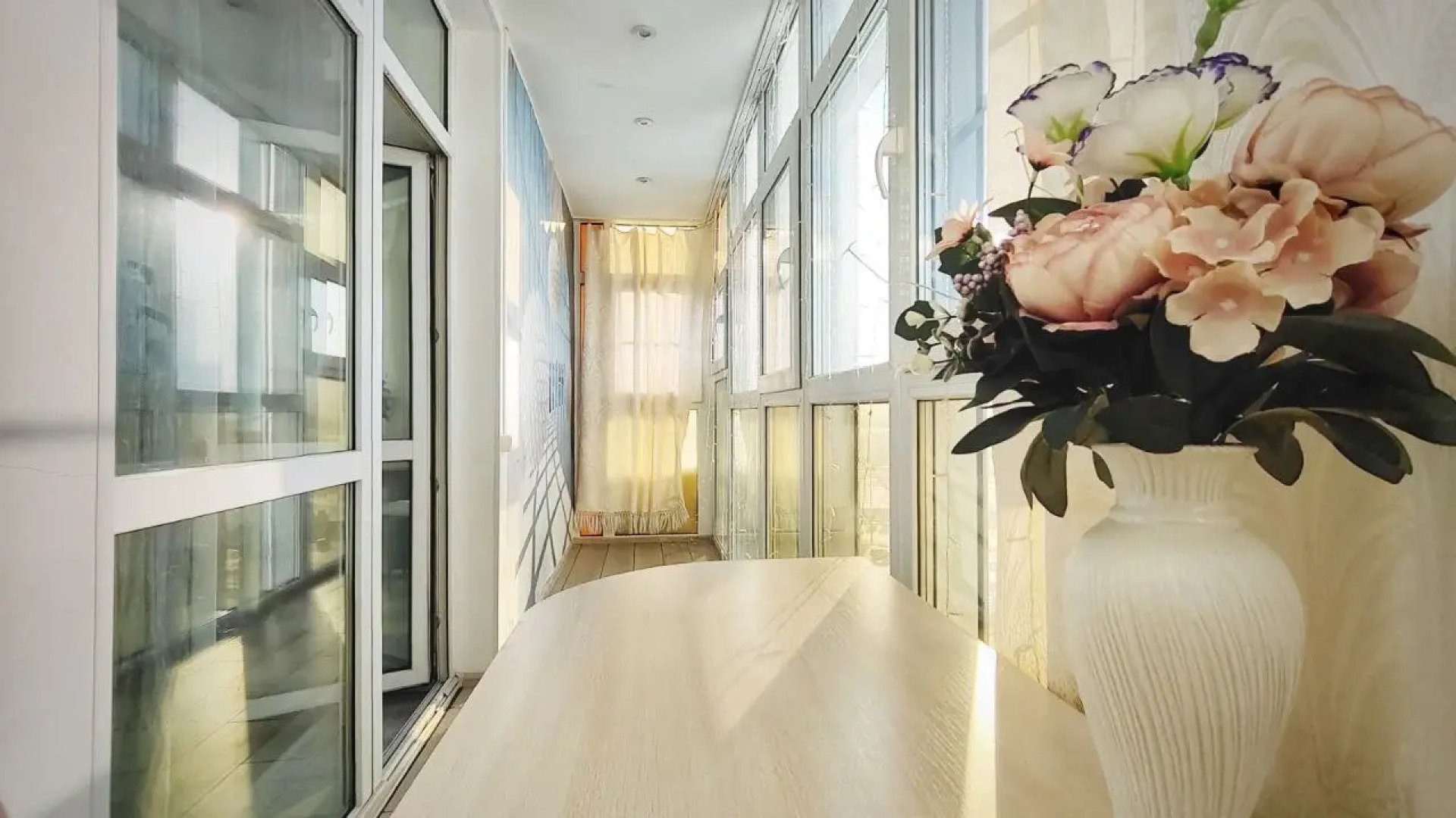 Квартира студия с видом на Амур и город