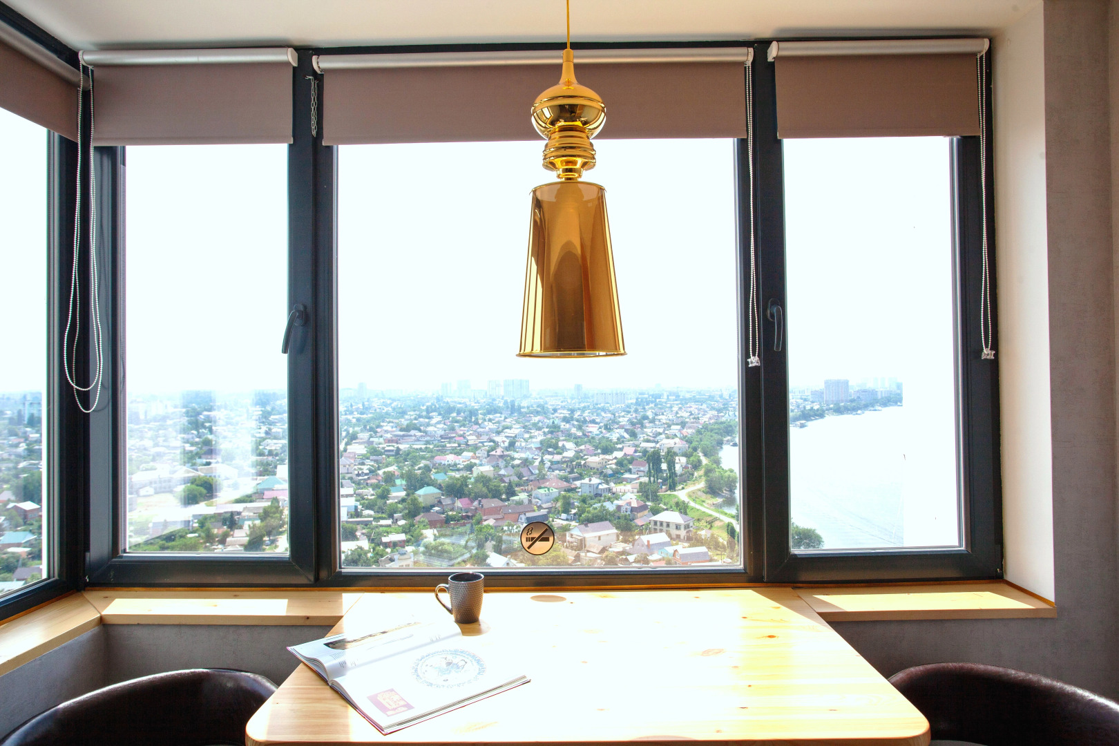 Квартира на 23 этаже с видом на Волгу