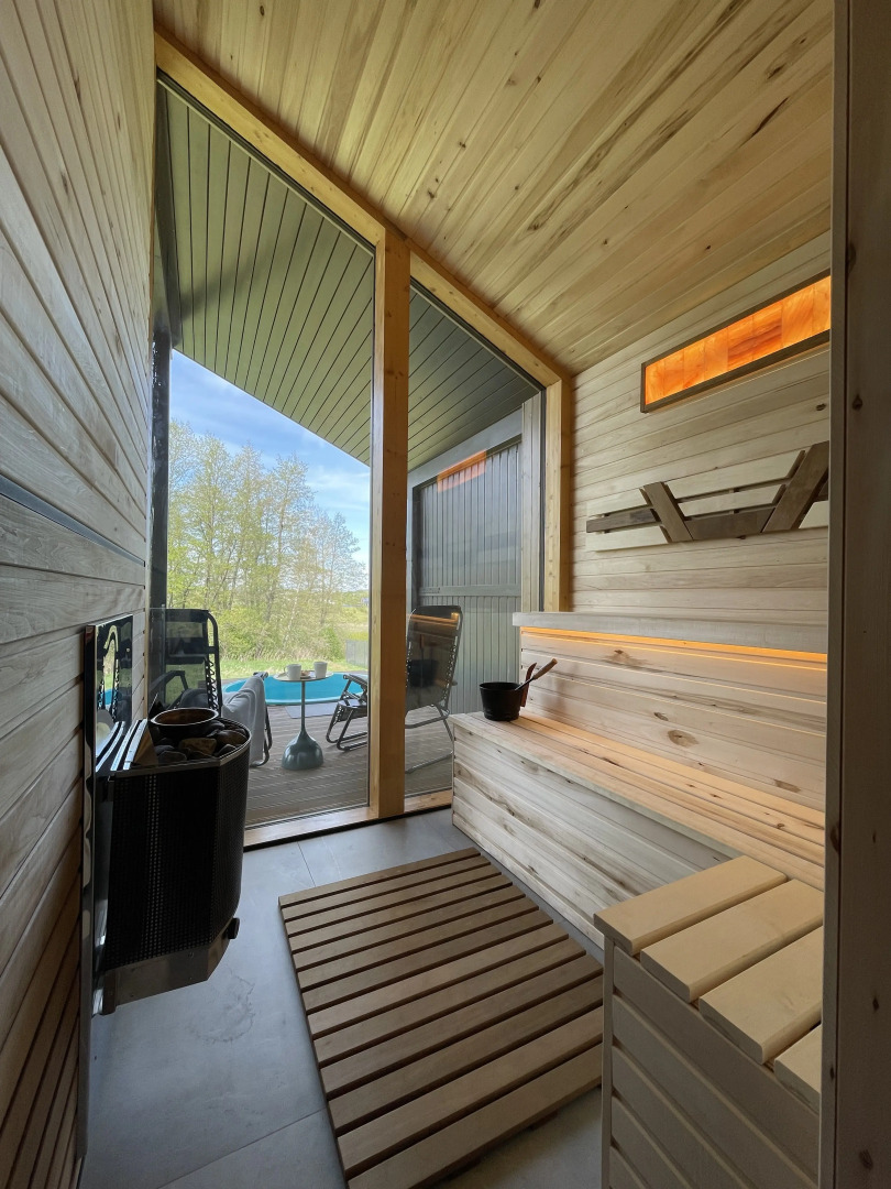 Частный Дом с Сауной у Купелью в 300 Метрах от Водохранилища