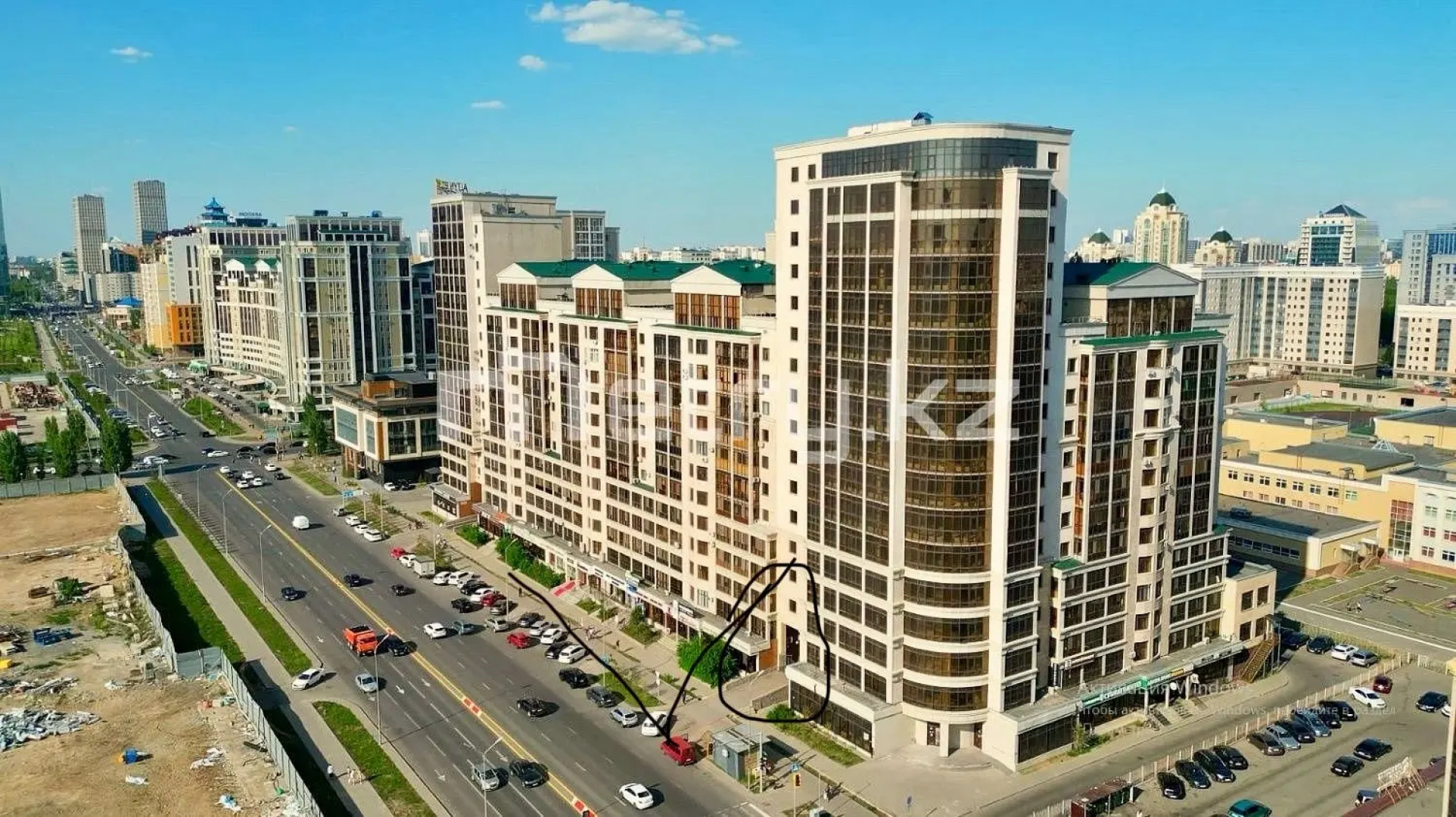 Квартира 1-комнатная в Астане