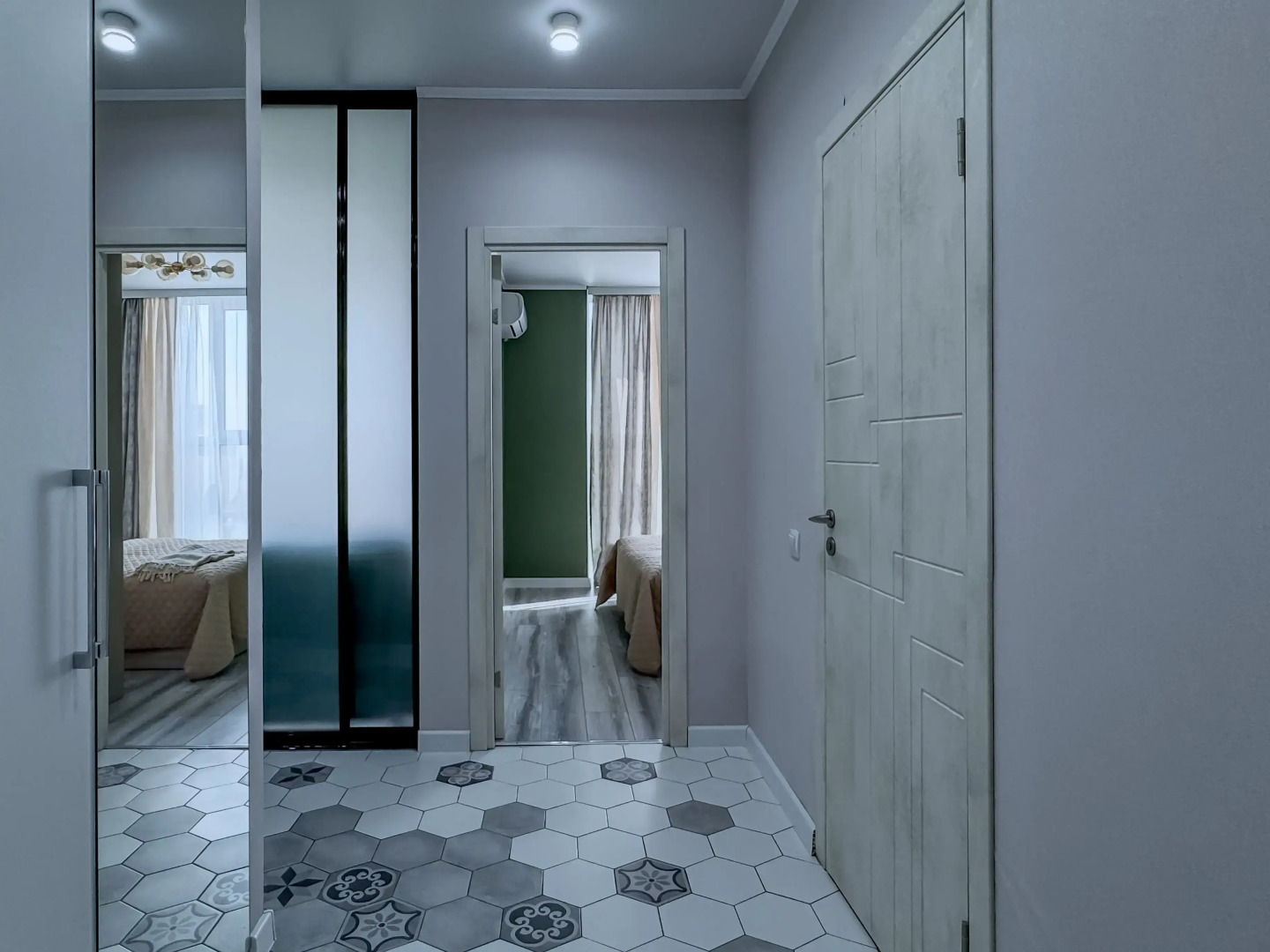 Квартира Green FOX с видом на Приволжский Затон