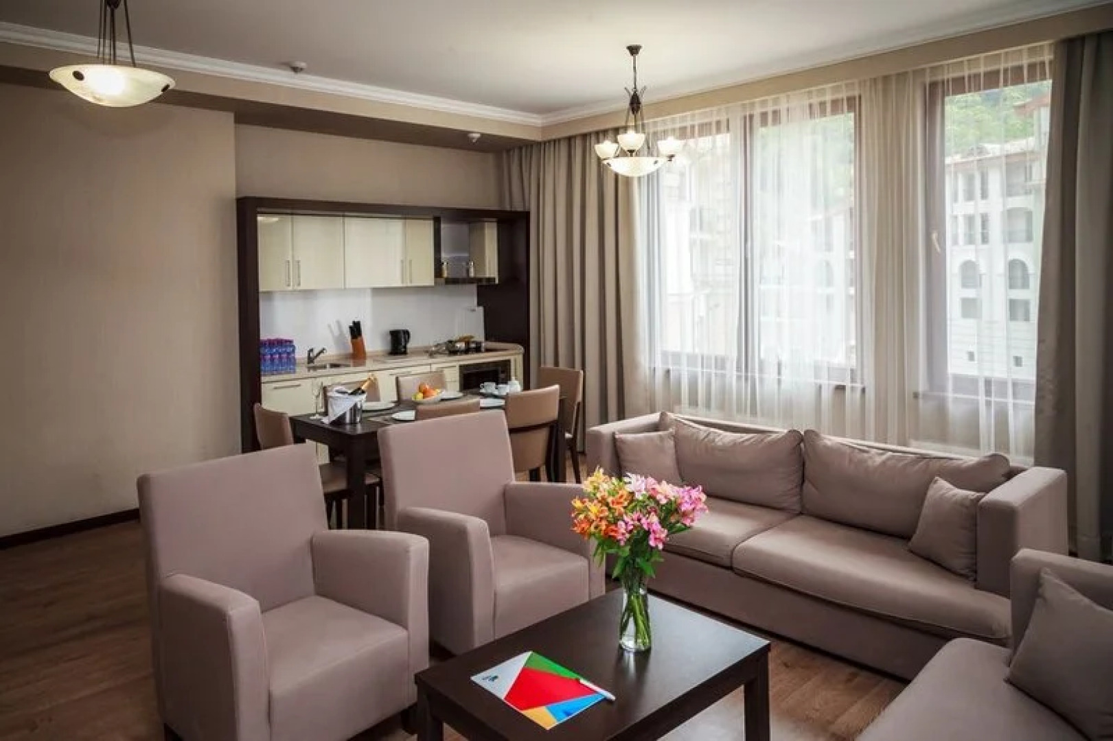 Апартаменты Горная Карусель 1 Спальня