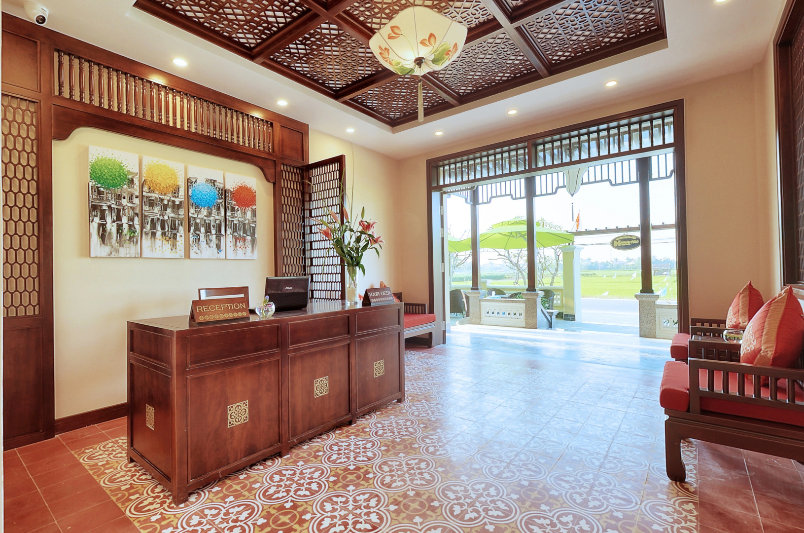 Отель Hoian Field Villa and Spa
