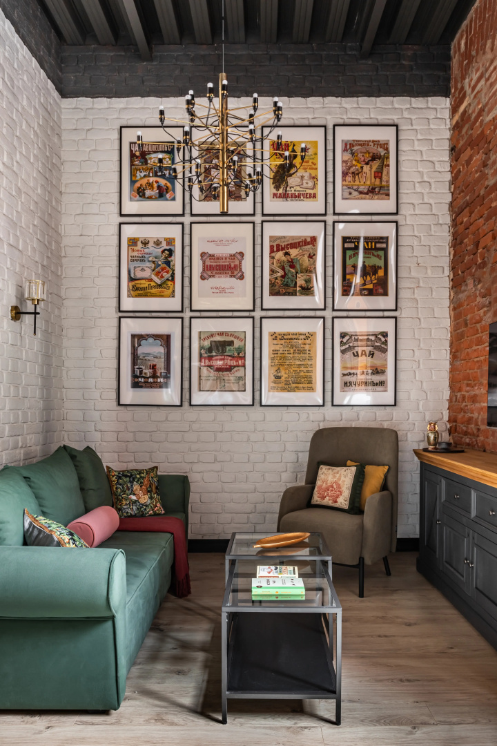 Квартира Moscow Deluxe Apartments Royal Tea Loft