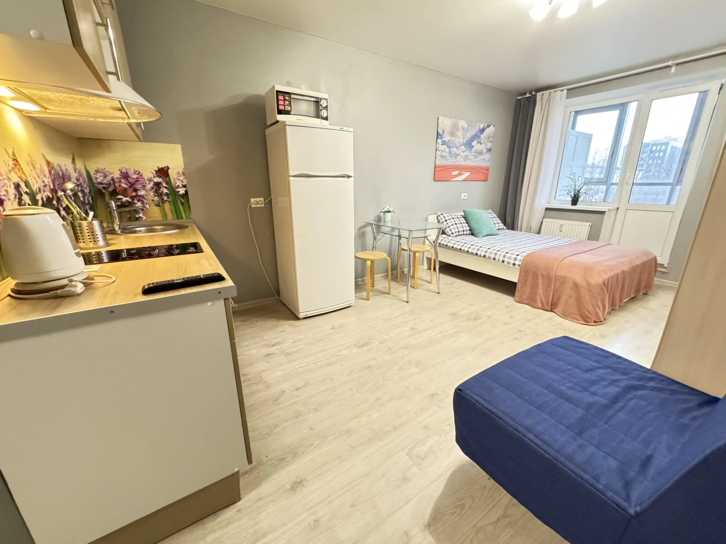 Апартаменты Комфорт с Балконом Lesnaya