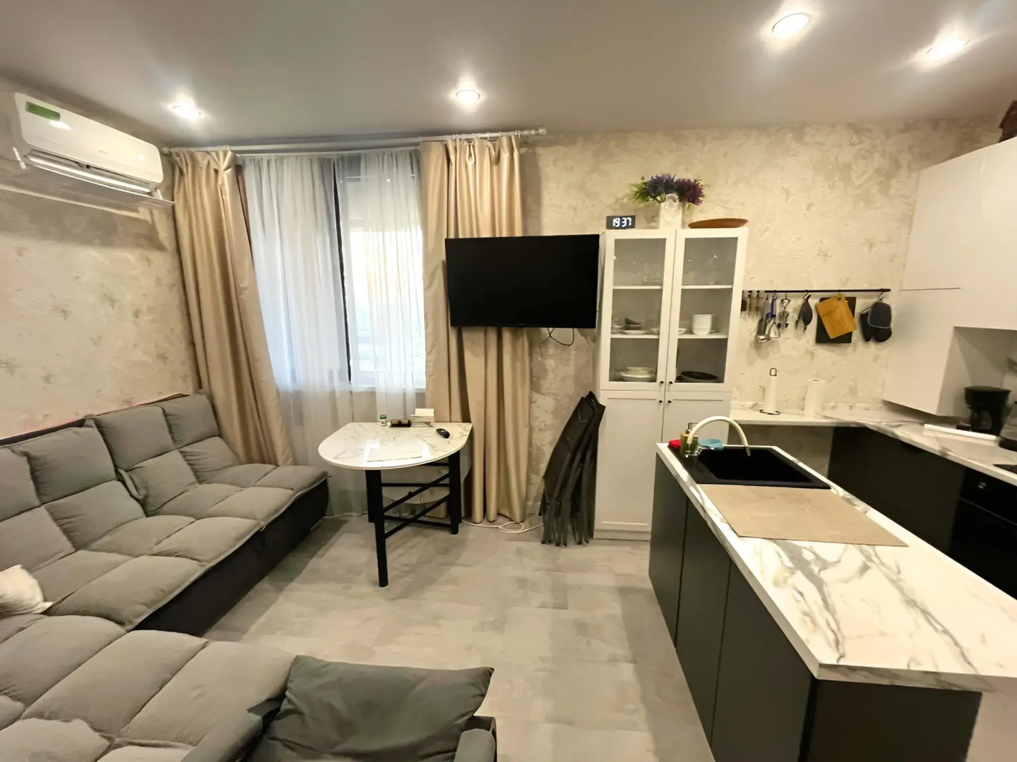 Апартаменты ЖК Кислород с видом на горы 45 кв м