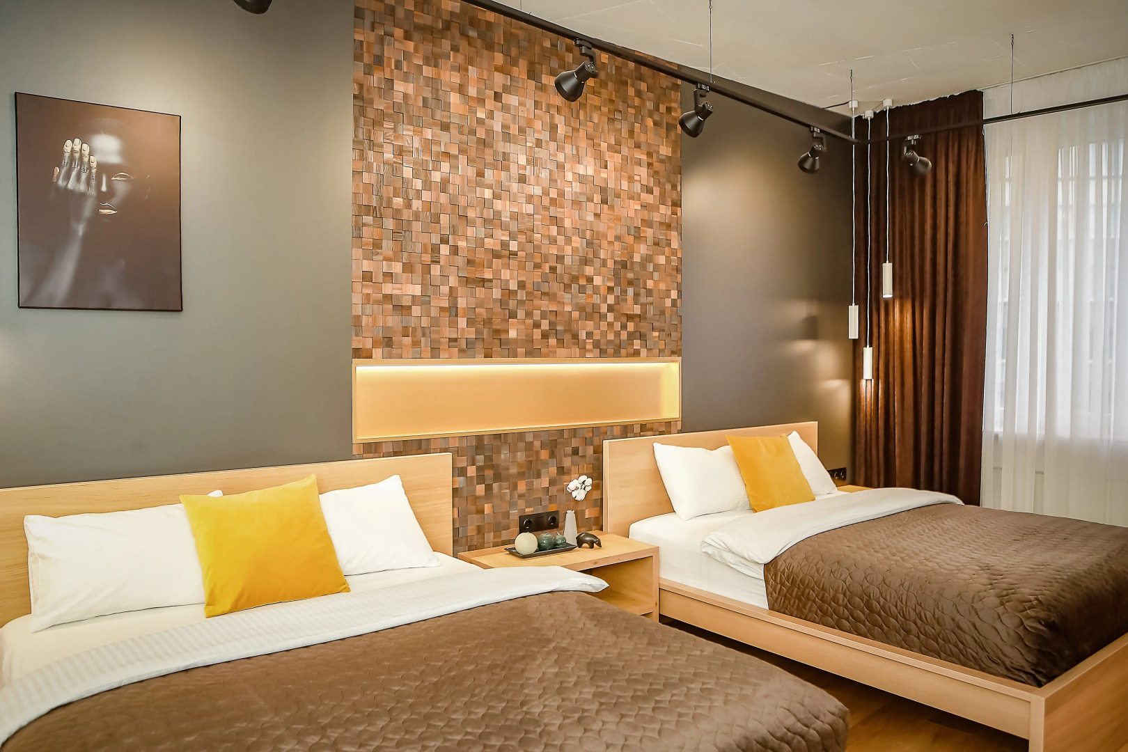 Новые Luxury апартаменты с сауной в самом центре города