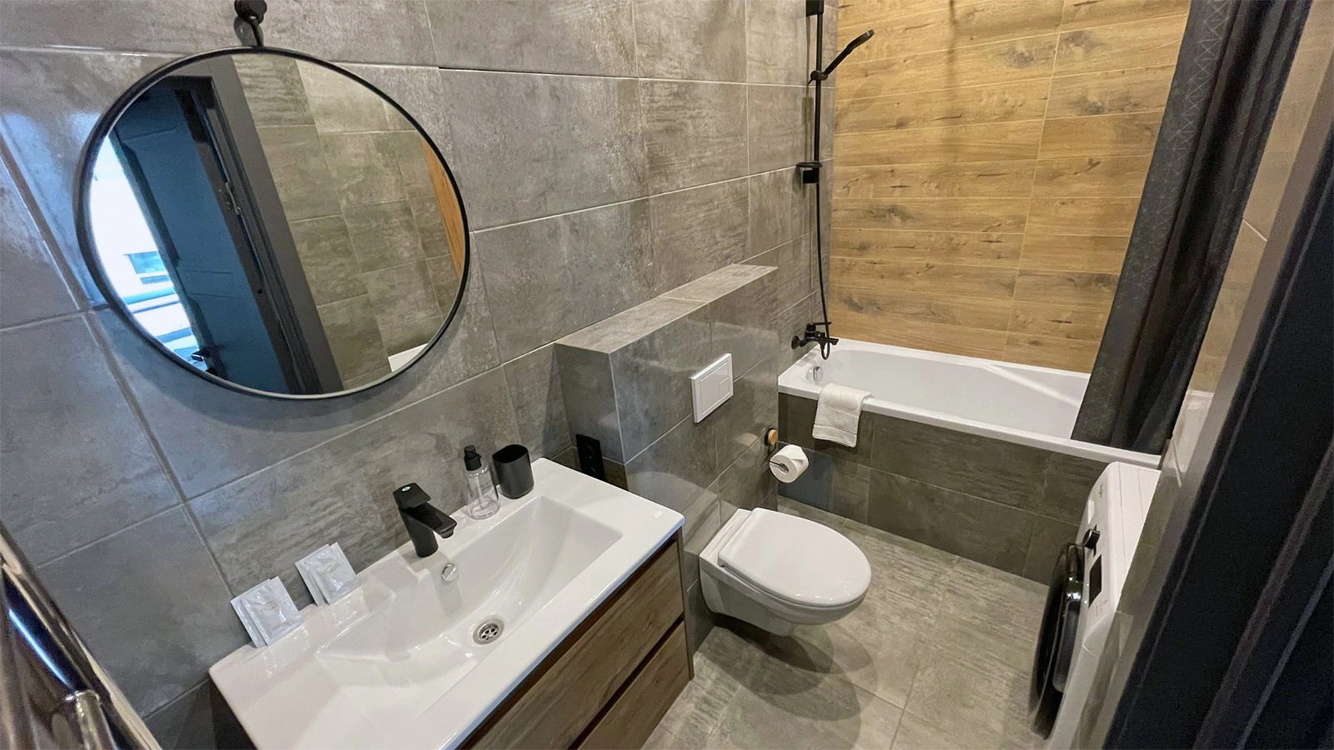 Апартаменты Уютные апартаменты Prime Grey в ЖК Савеловский Сити в центре Москвы