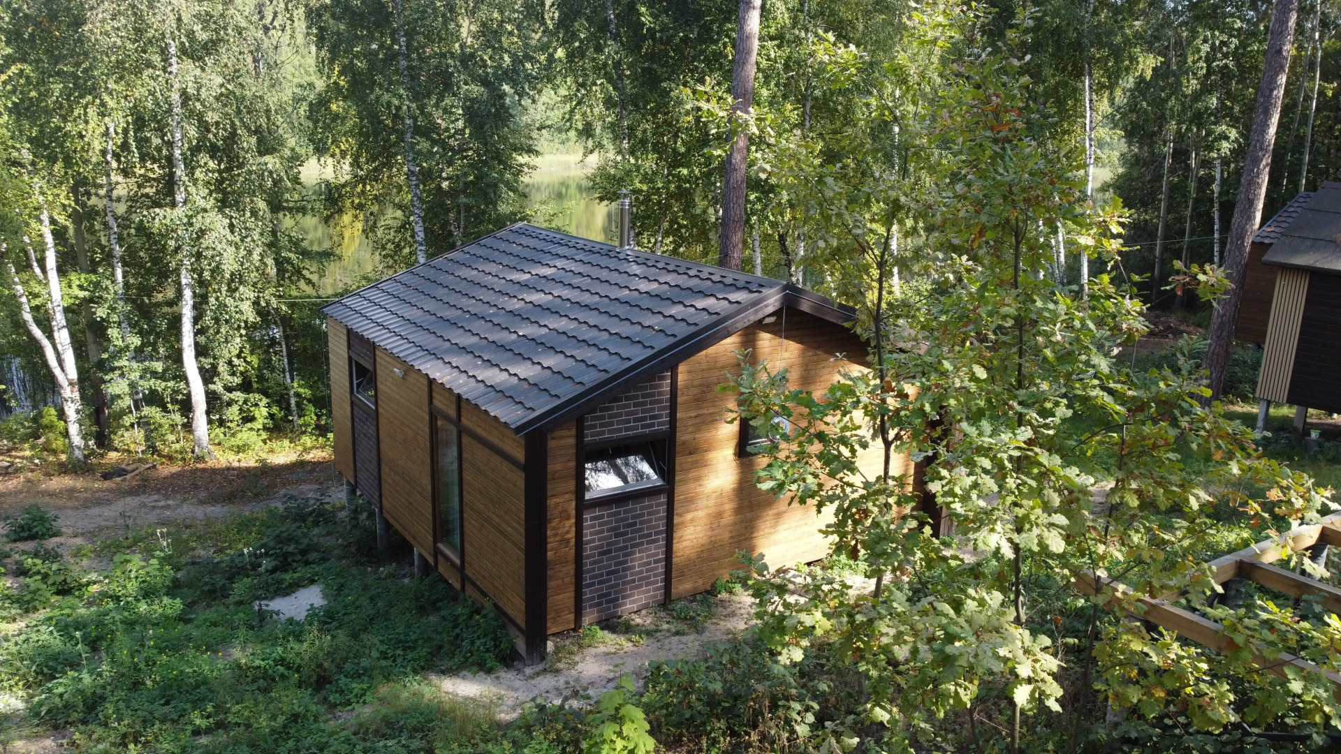 Частный Дом Уютный Трехкомнатный на Природе