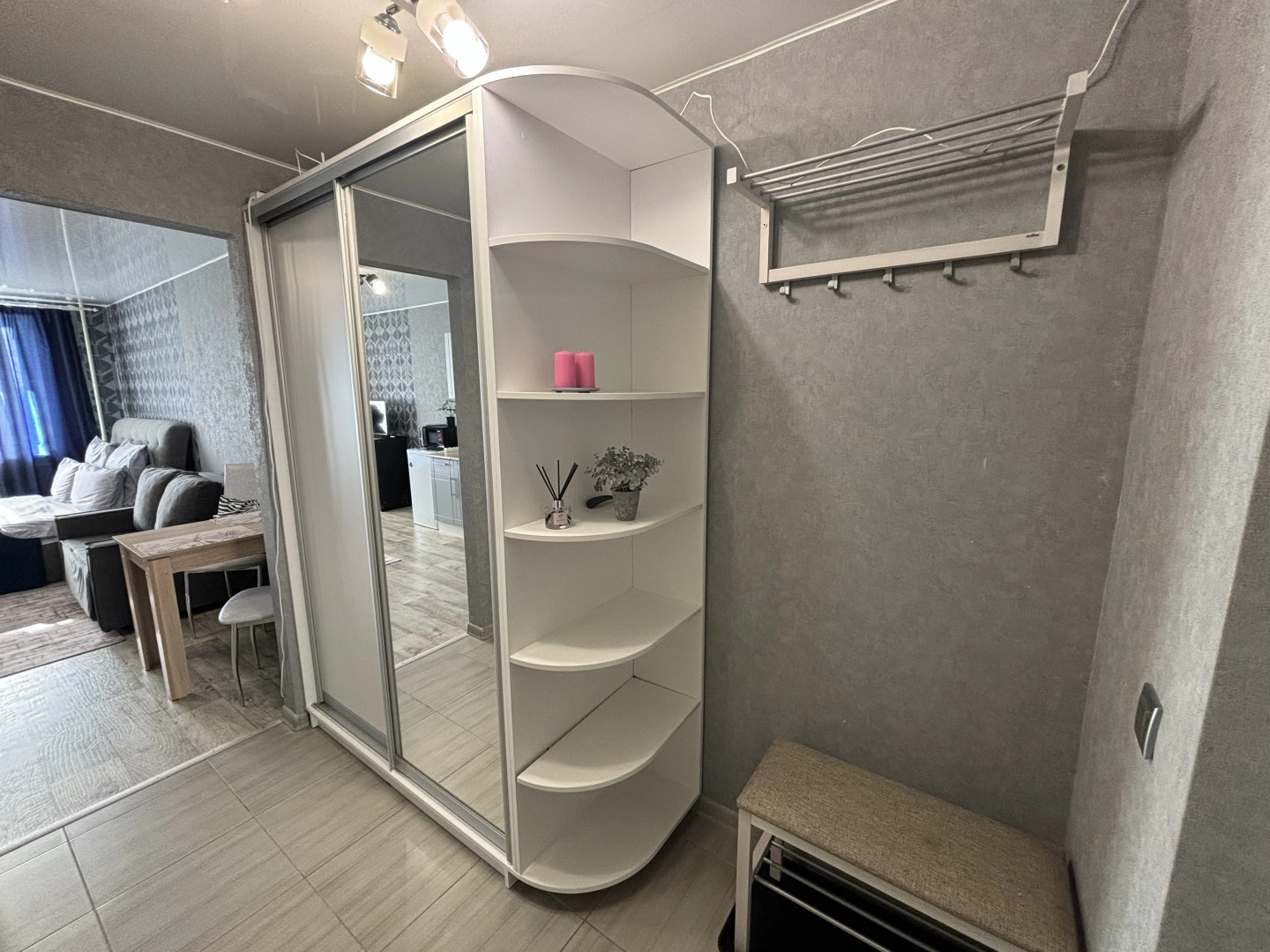 Апартаменты Уютная Студия с Красивым Видом на Город