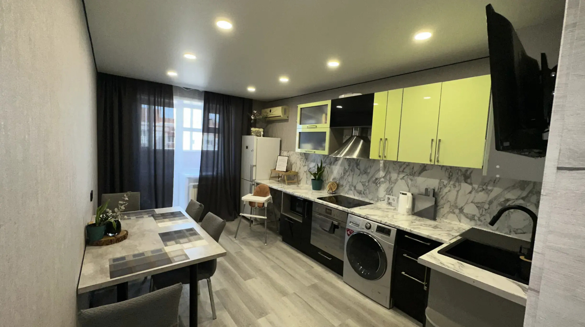 Квартира 2х Комнатная Квартира на 4х Человек + Ребенок