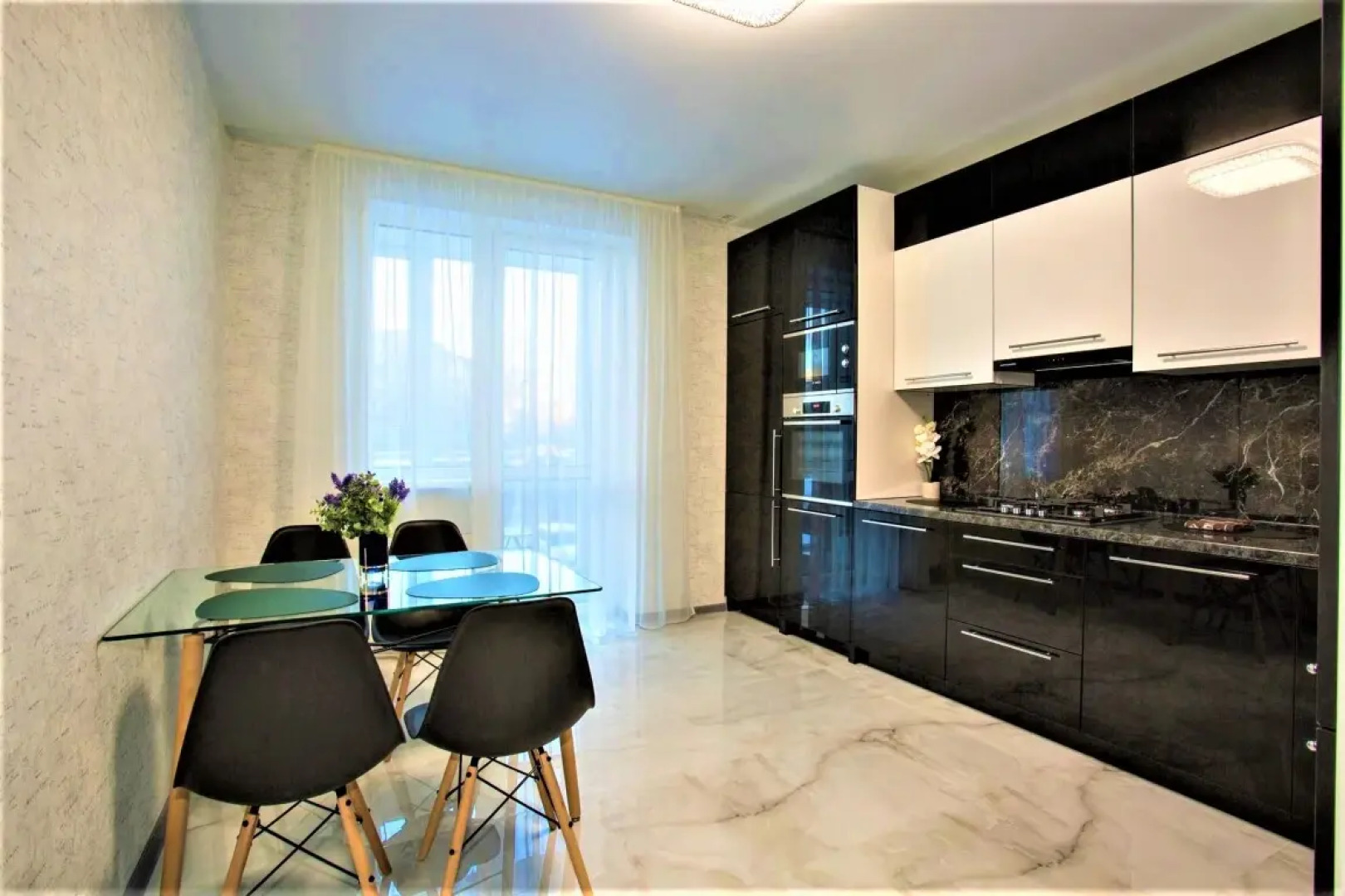 Апартаменты Crown39 - Strela - 2к №109: 70 м2, 2 этаж из 13