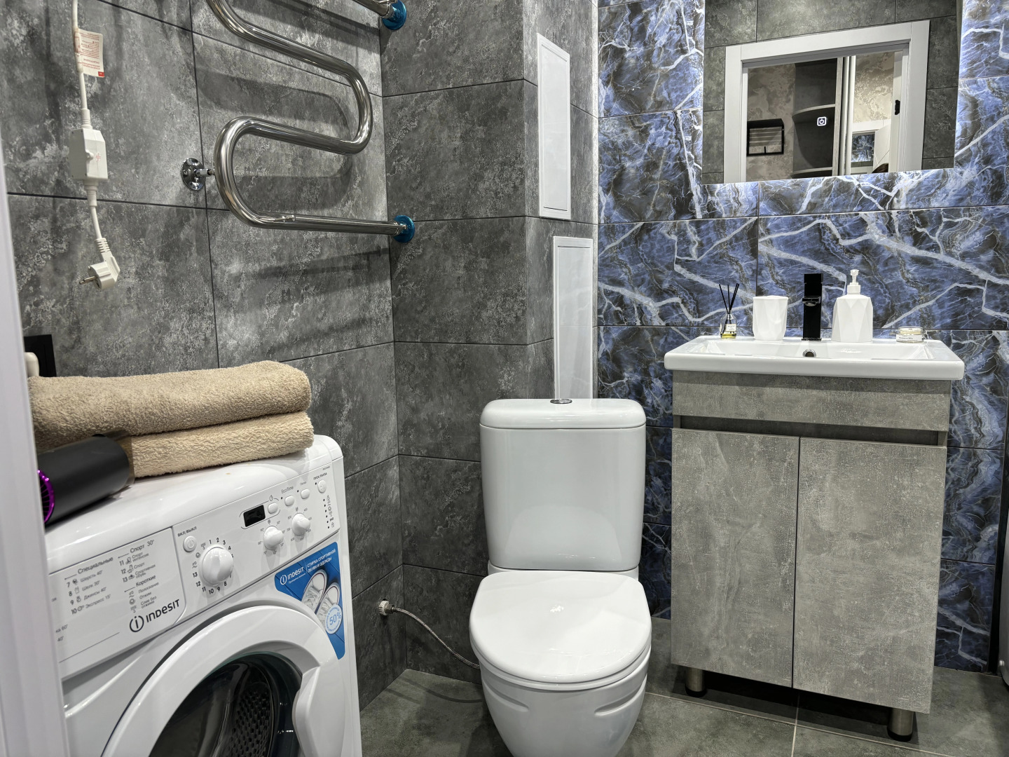 Апартаменты Стильная Студия с Красивым Видом на Город