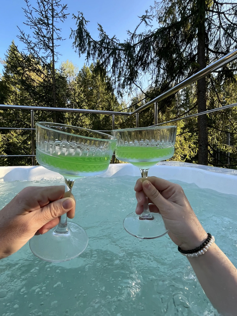 Частный дом с Джакузи и Баней у Леса и Озера