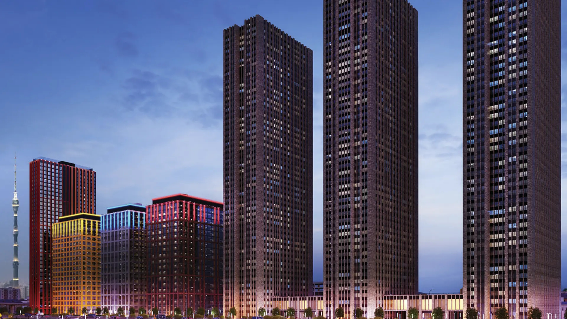 Квартира Уютные апартаменты Prime Blue в ЖК Савеловский Сити в центре Москвы