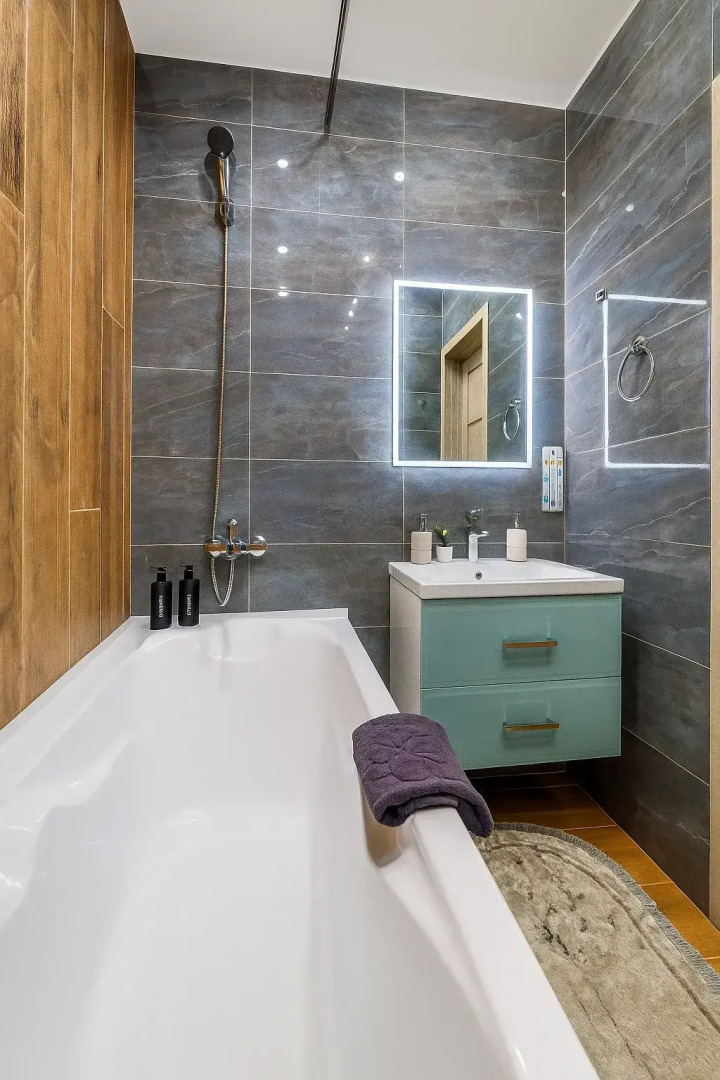 Квартира уютная с видом возле аквапарка и центра Казани от сети РусХаус 1