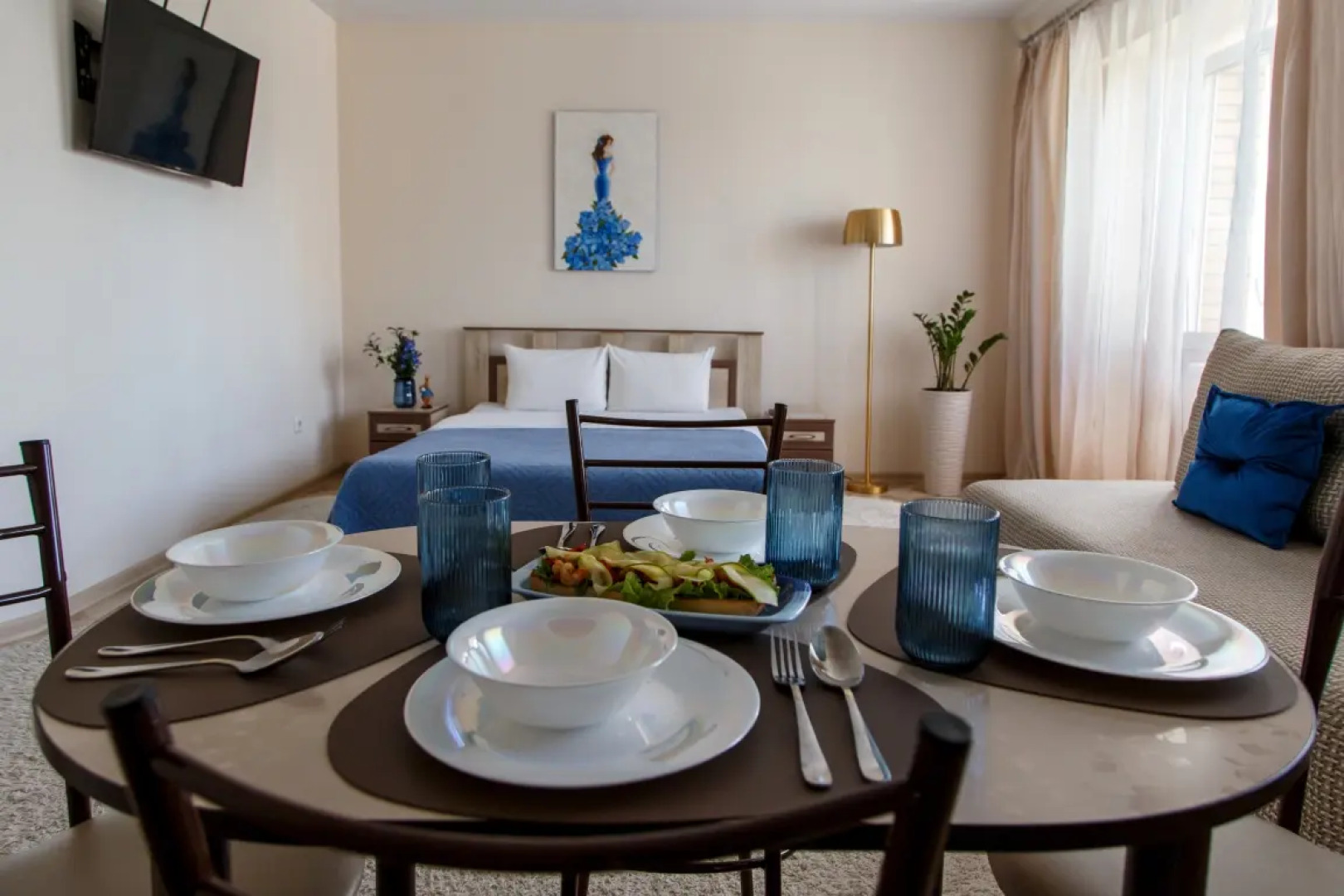 Апартаменты Осенняя фантазия возле Модного квартала