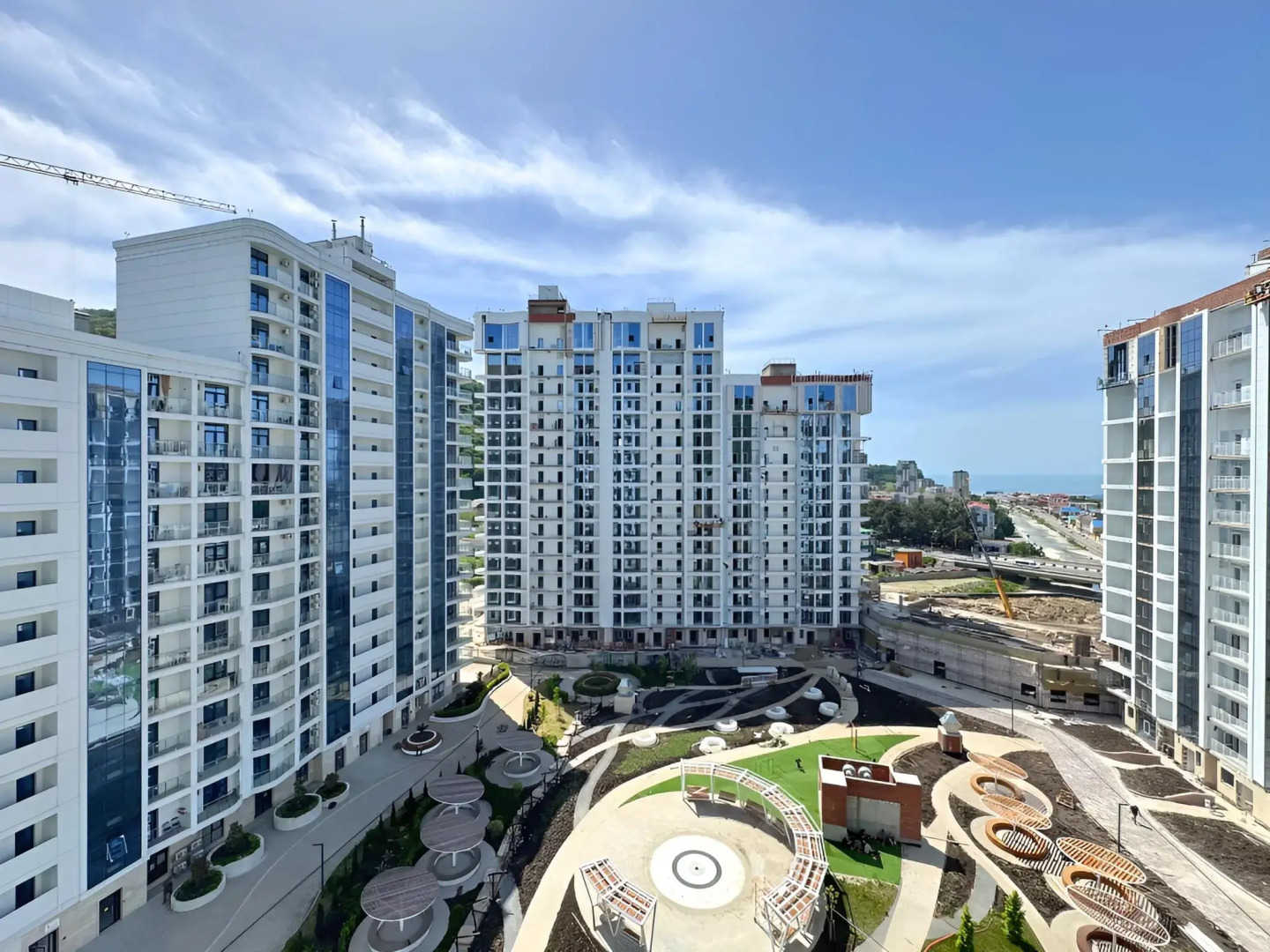 Апартаменты Дизайнерская Студия с Видом на Море