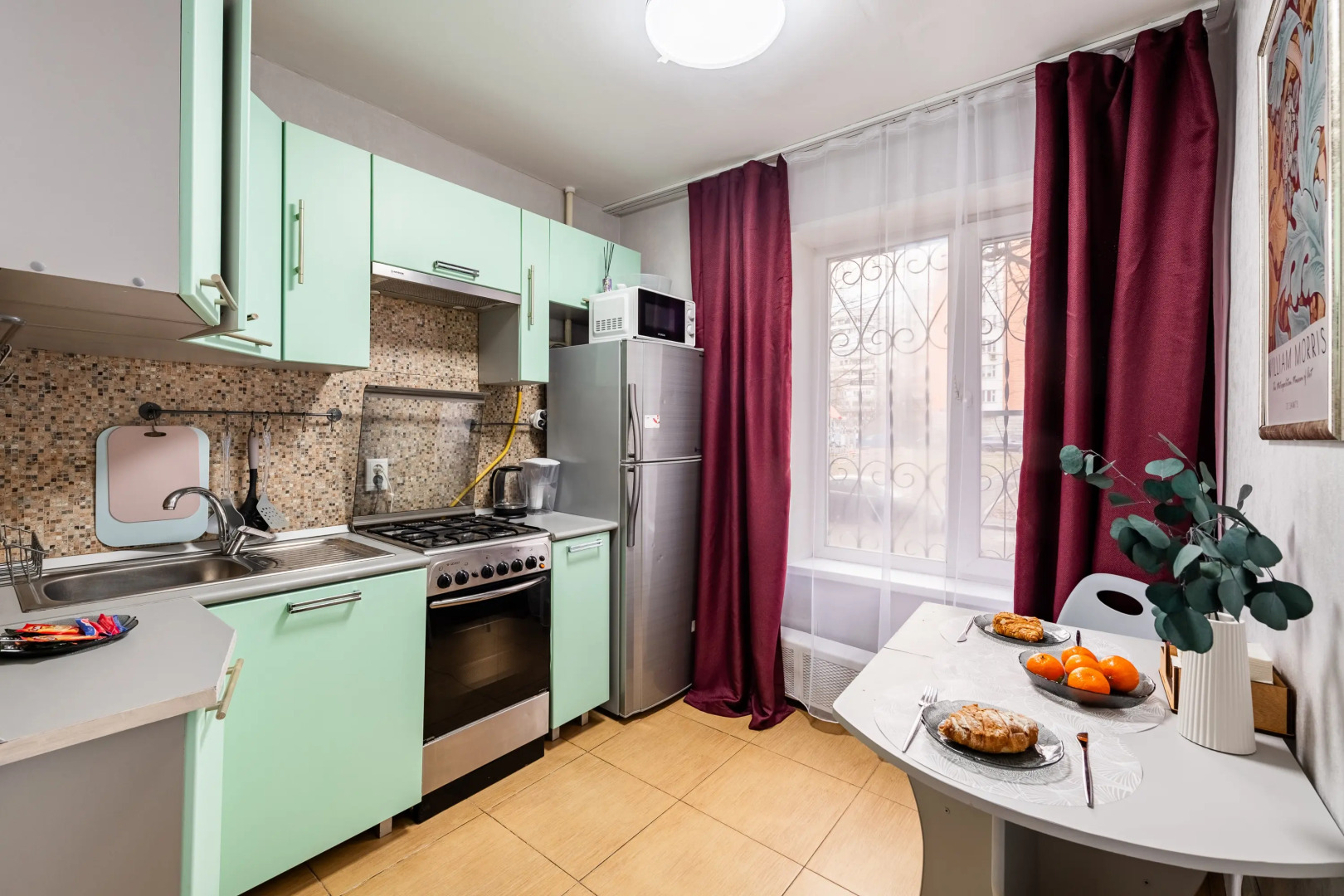 Квартира Уютная Natali Apart на метро Академика Янгеля