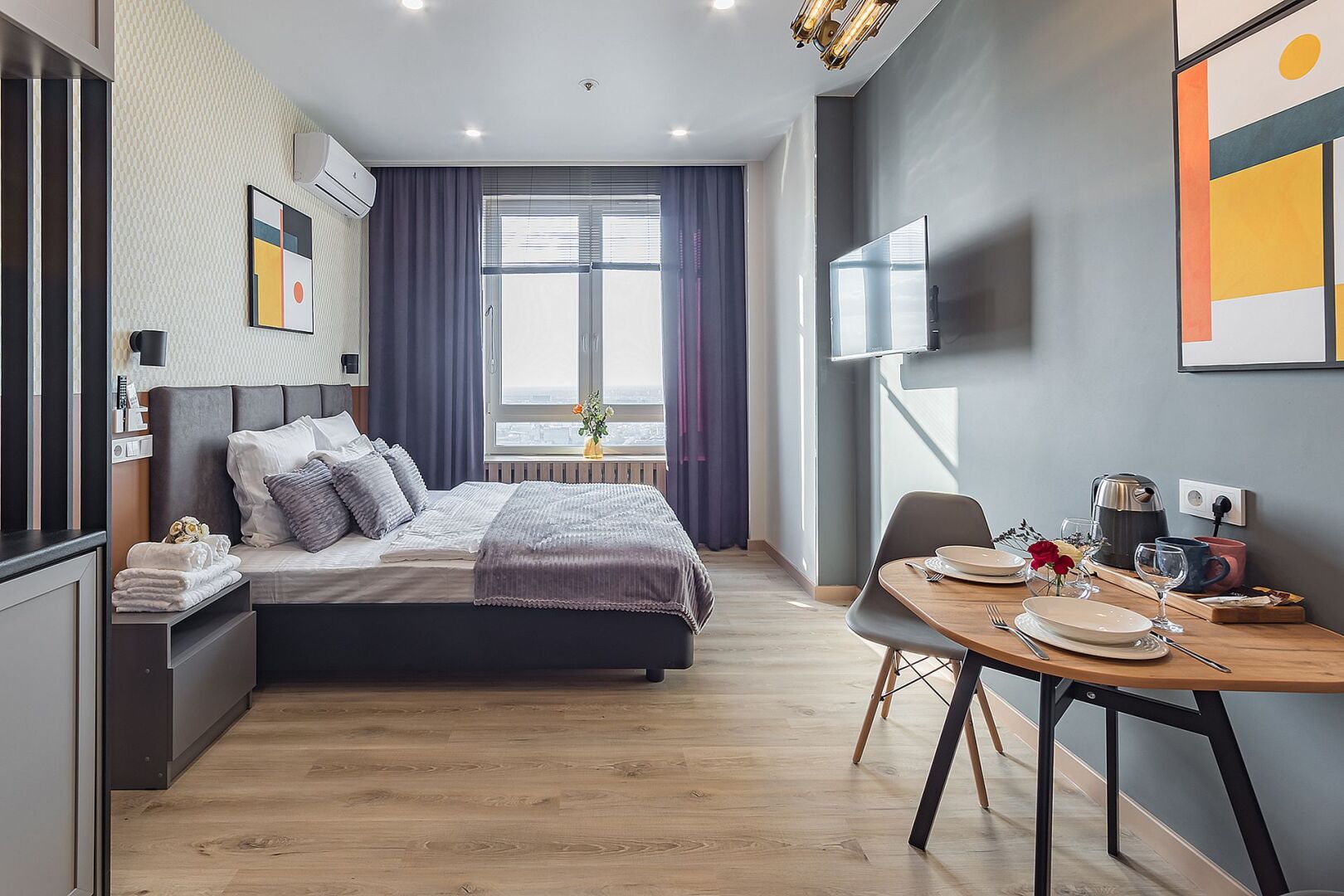 Апартаменты в Стиле Лофт в самом центре города 1408-4