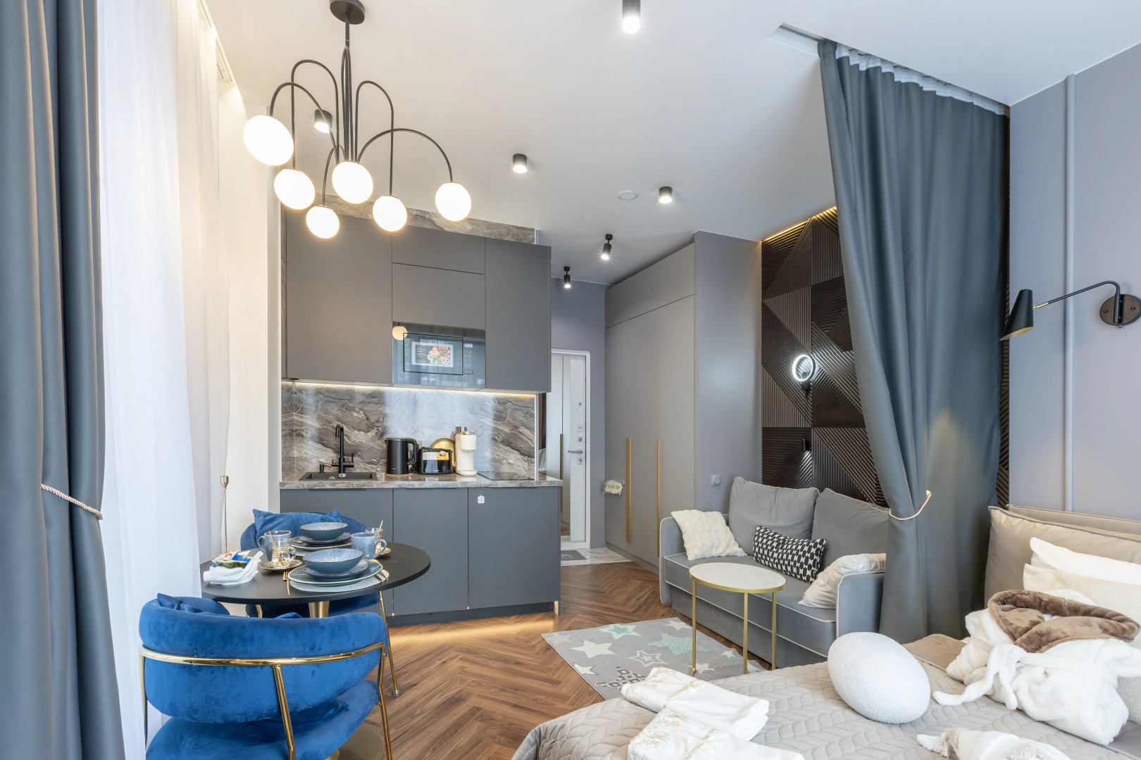 Апартаменты Дизайнерская Студия в ЖК Hеadlinеr