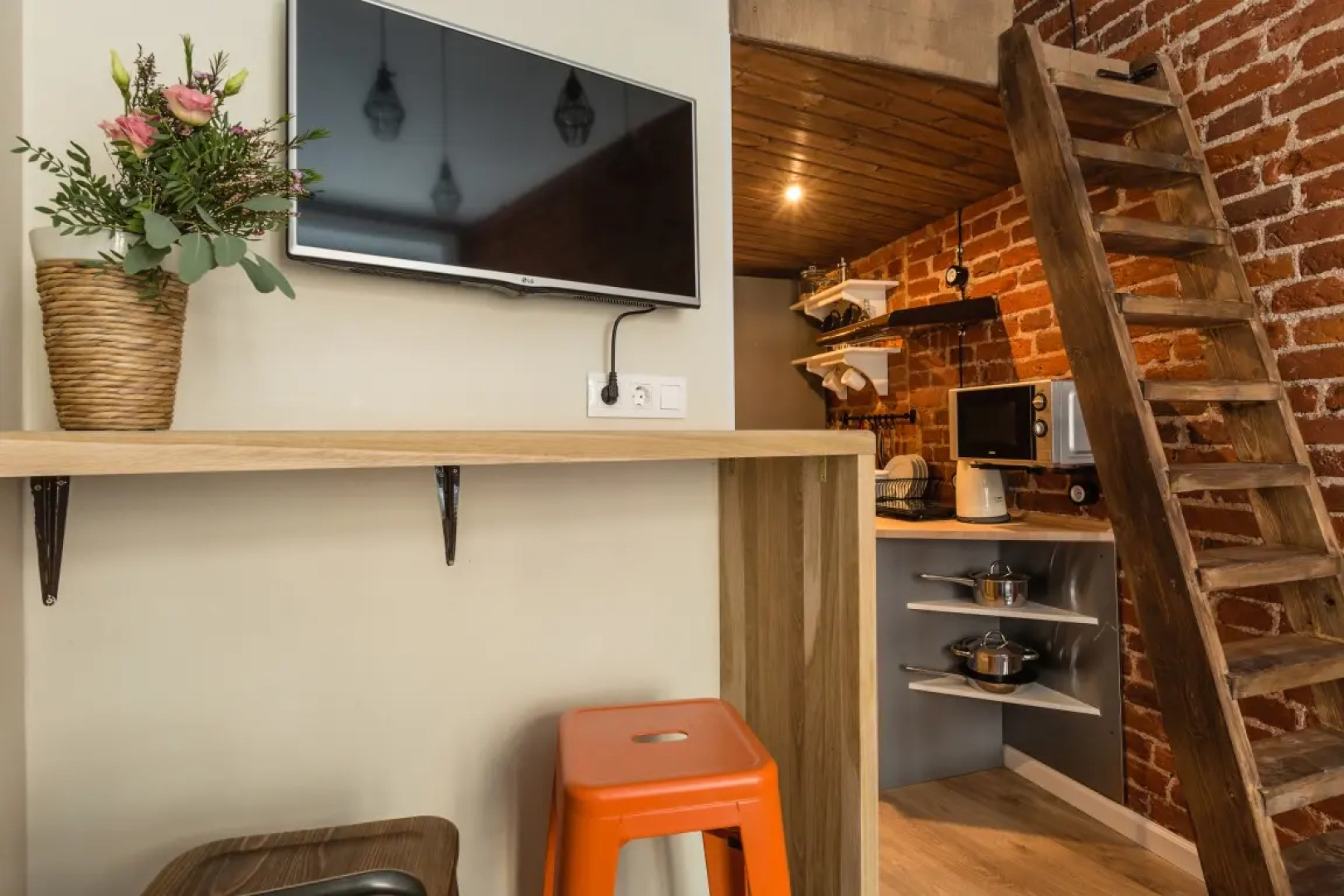 Квартира New Horizon on Gromovoy камерный мини лофт у Московского вокзала