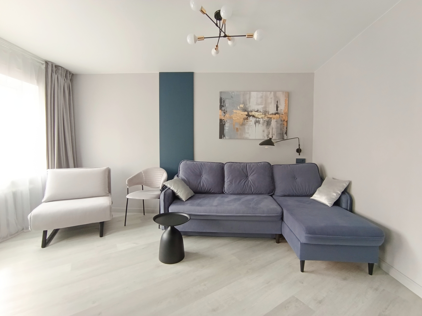 Квартира Синий акцент