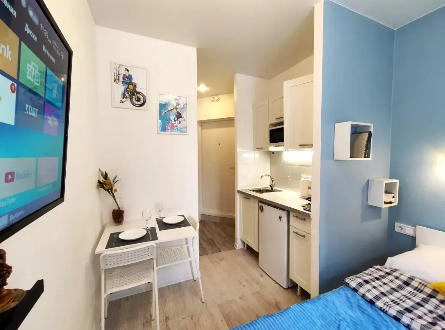 Апартаменты Blue art м.Физтех