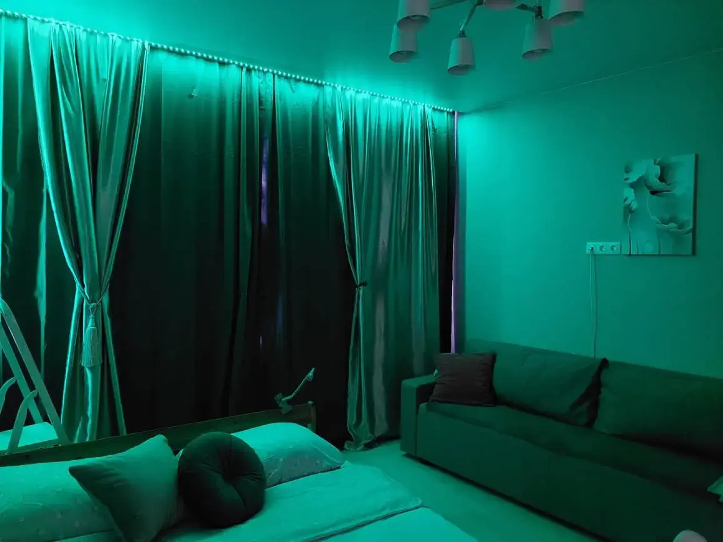 Квартира ЕвроДвушка Аксакова 81/1 на 17 Этаже до 7 Чел