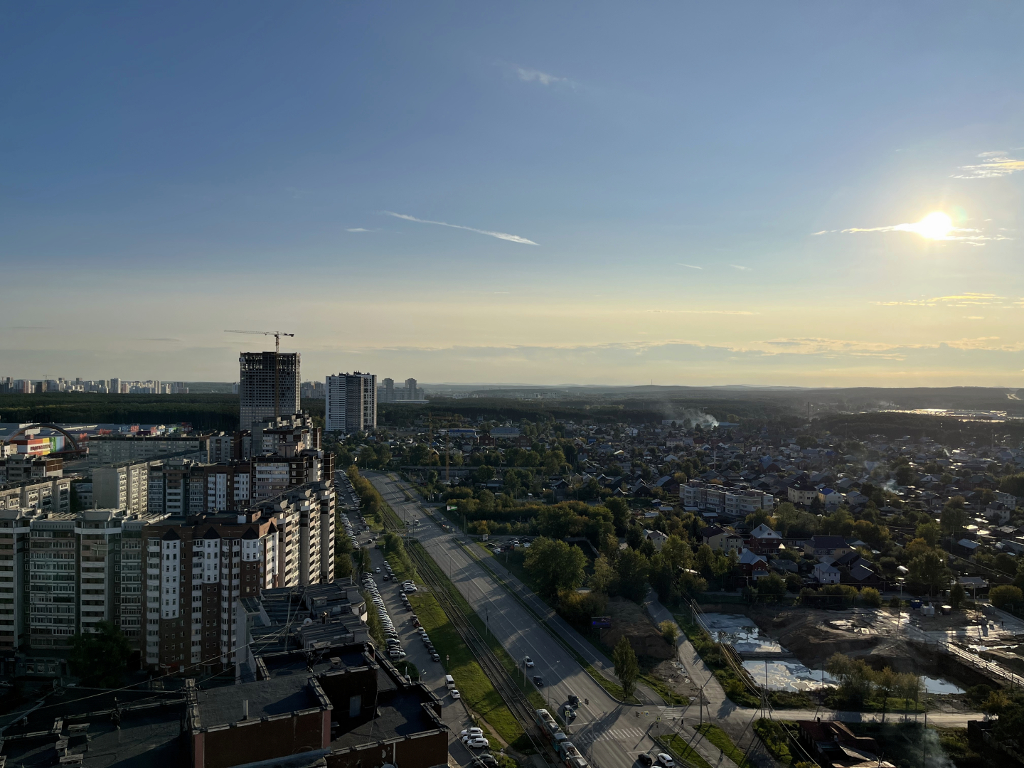 Апартаменты с прекрасным видом у ТРЦ Радуга парк