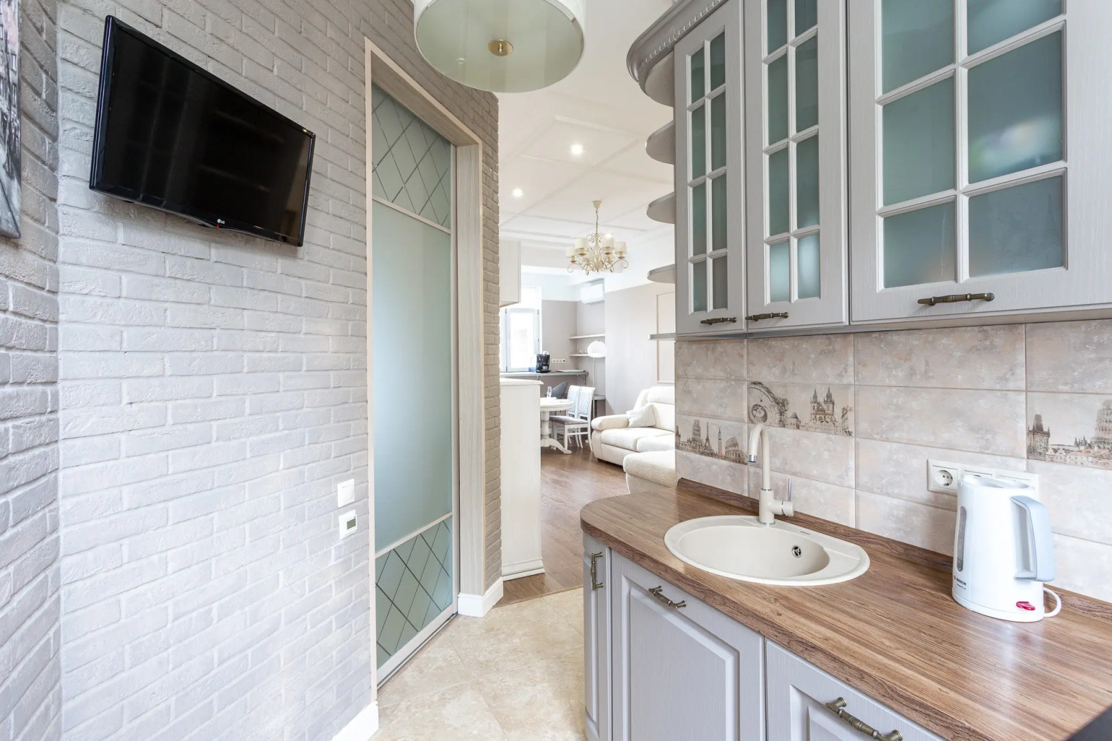 Квартира комфортная 3-х комнатная с видом на море в ЖК "Посейдон"