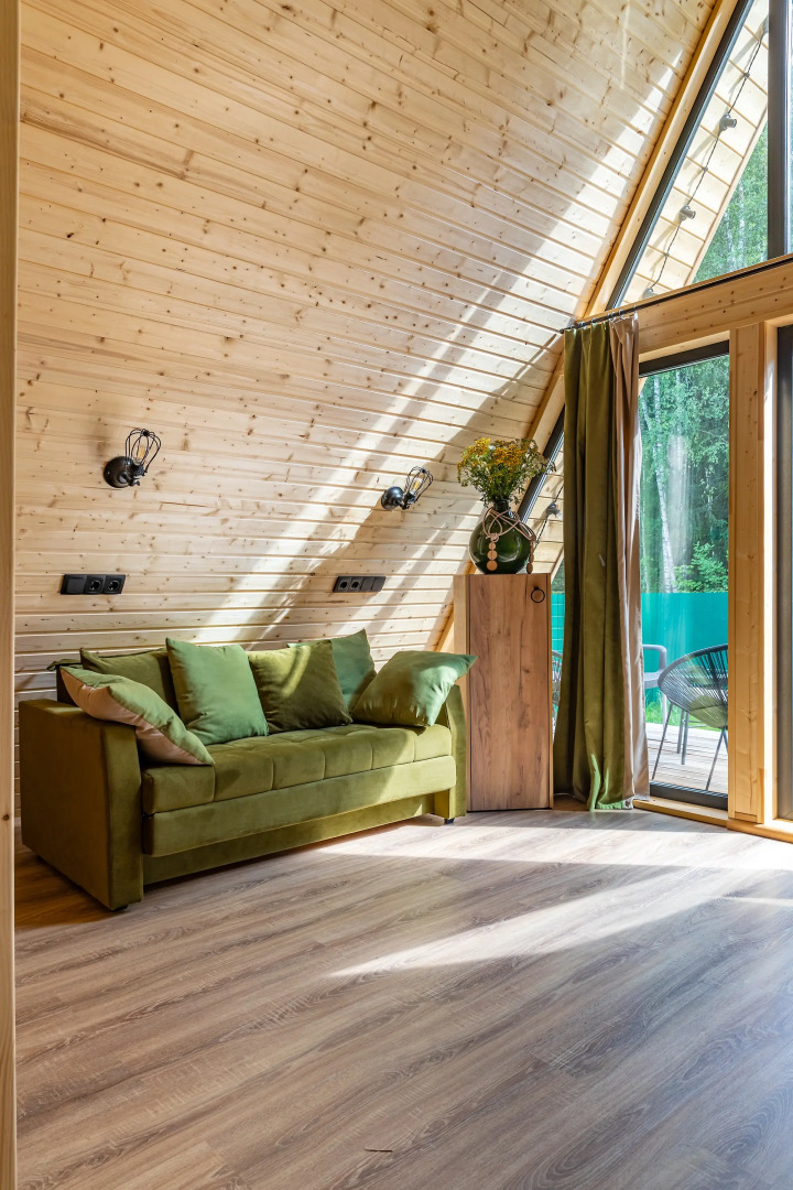 Частный дом InHome24 Уютный дом А-фрeйм Ольховка