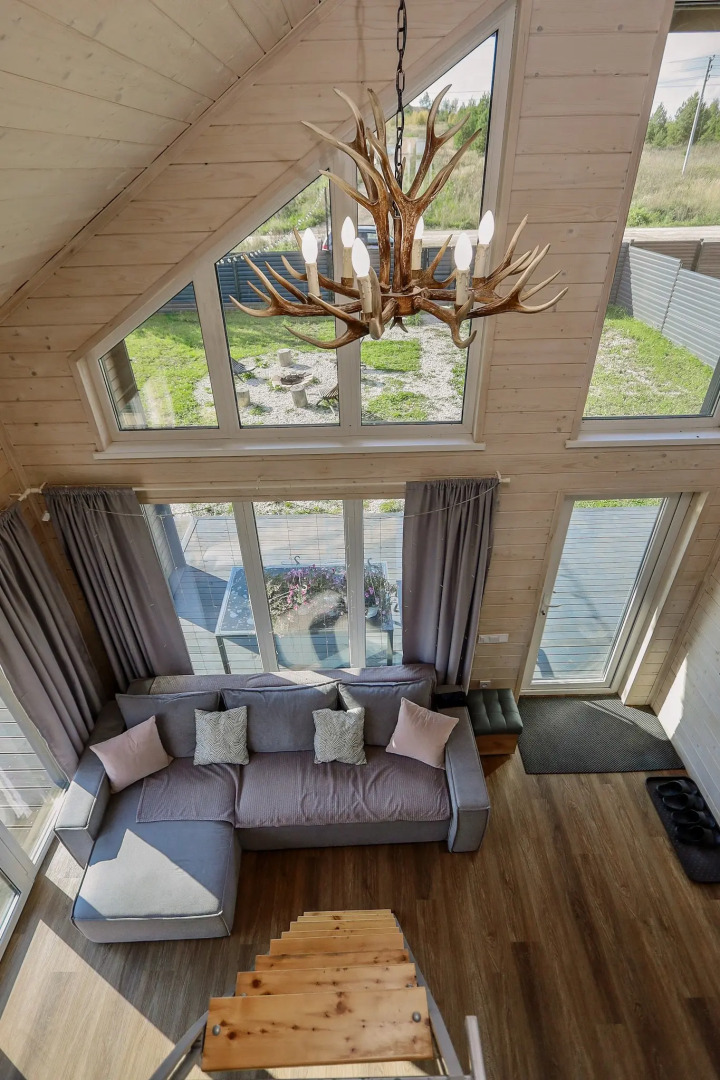 Частный дом Барн Хаус возле горнолыжного курорта Чекерил Уютно Ижевск