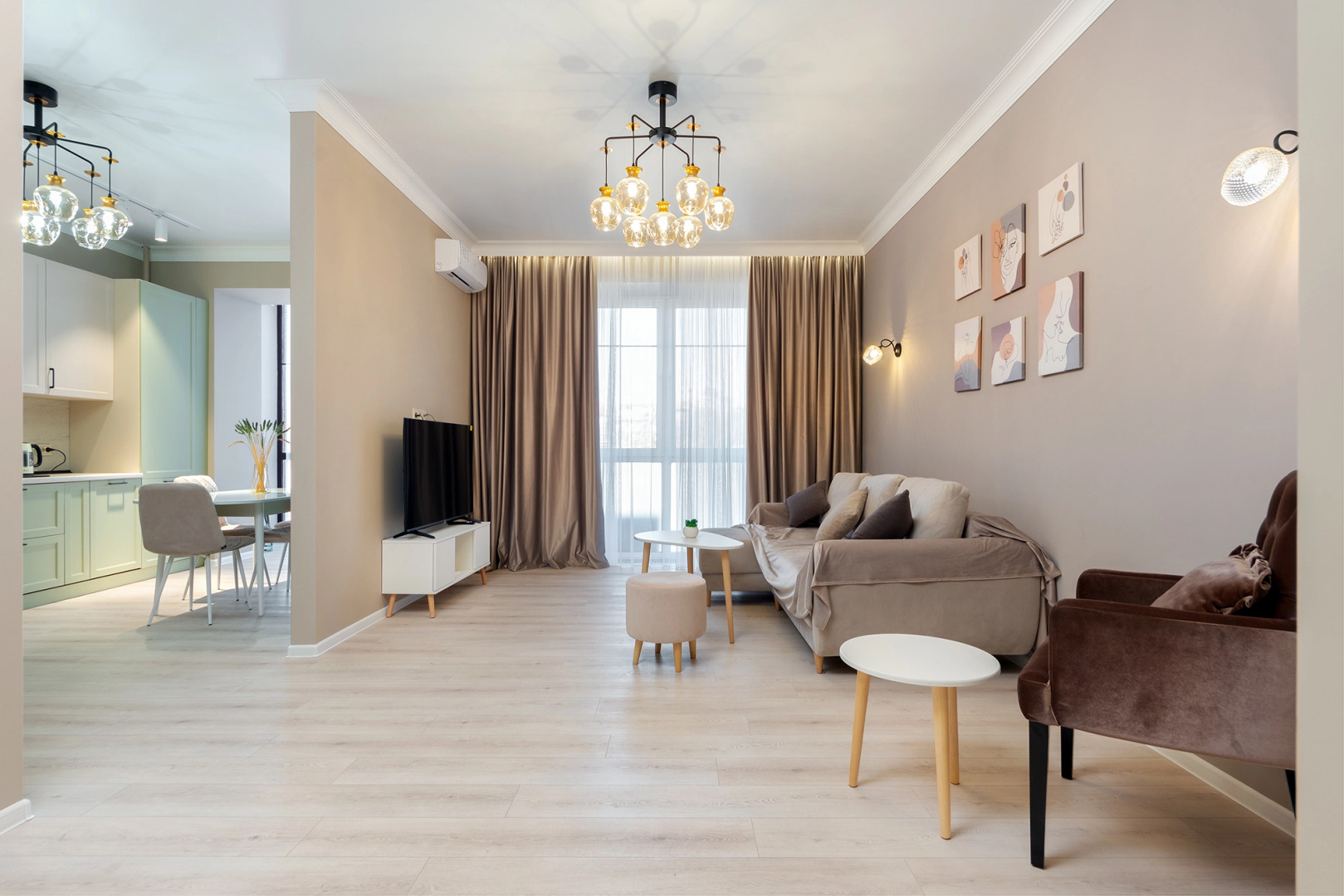 Апартаменты бизнес класса в центре города