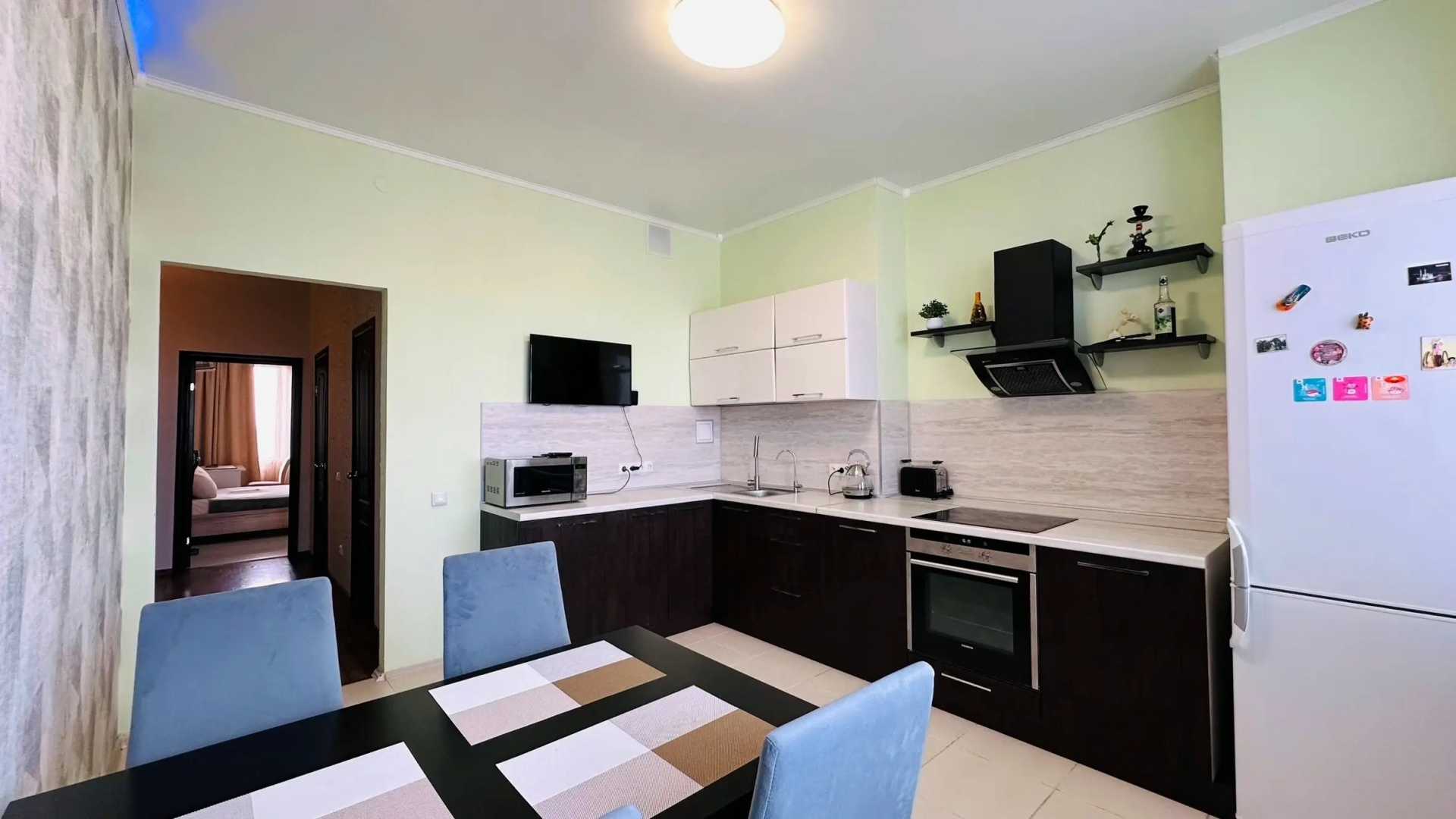 Квартира 3х комнатная с панорамой центра, 11 этаж