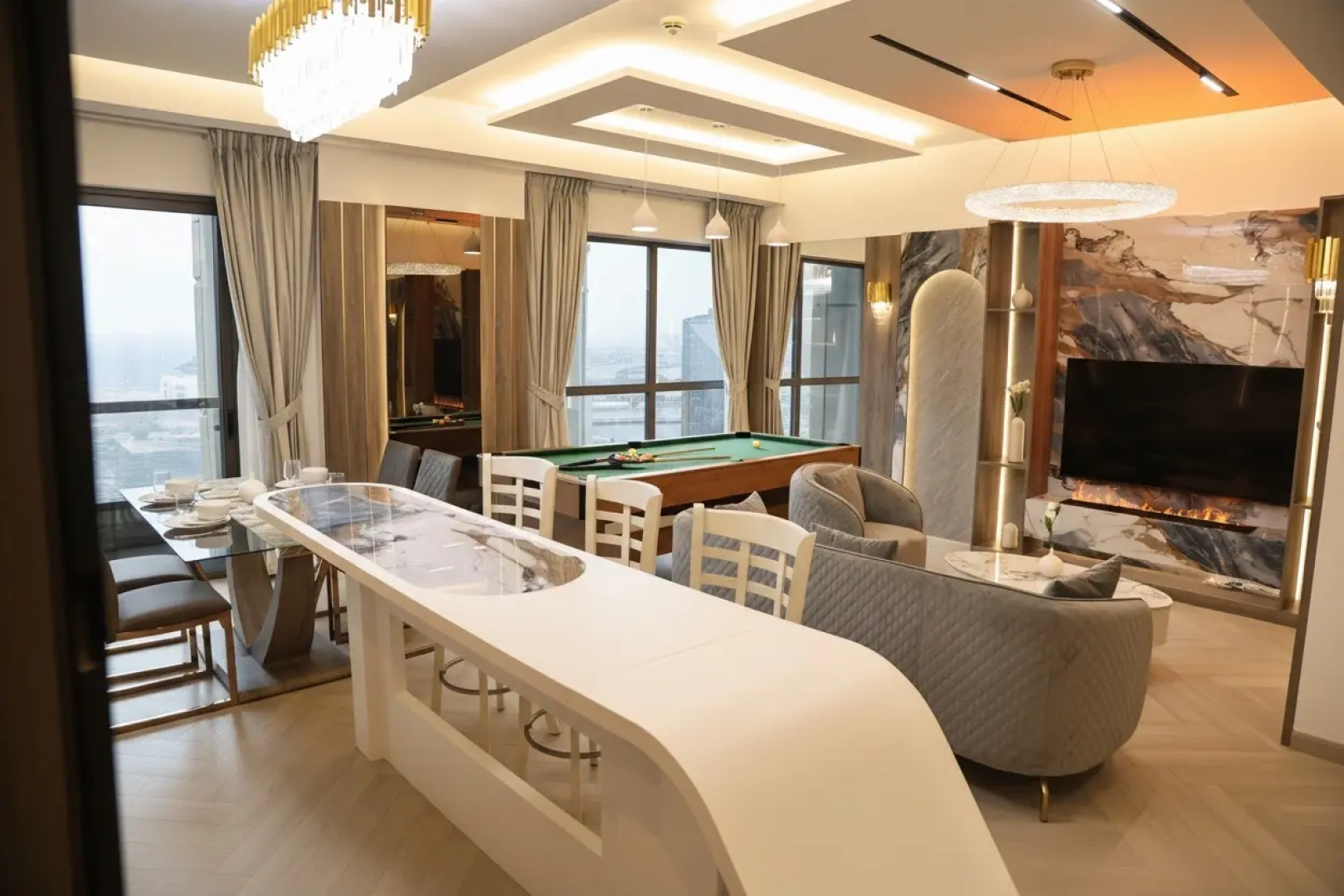 Апартаменты Highend luxurious bahar in JBR