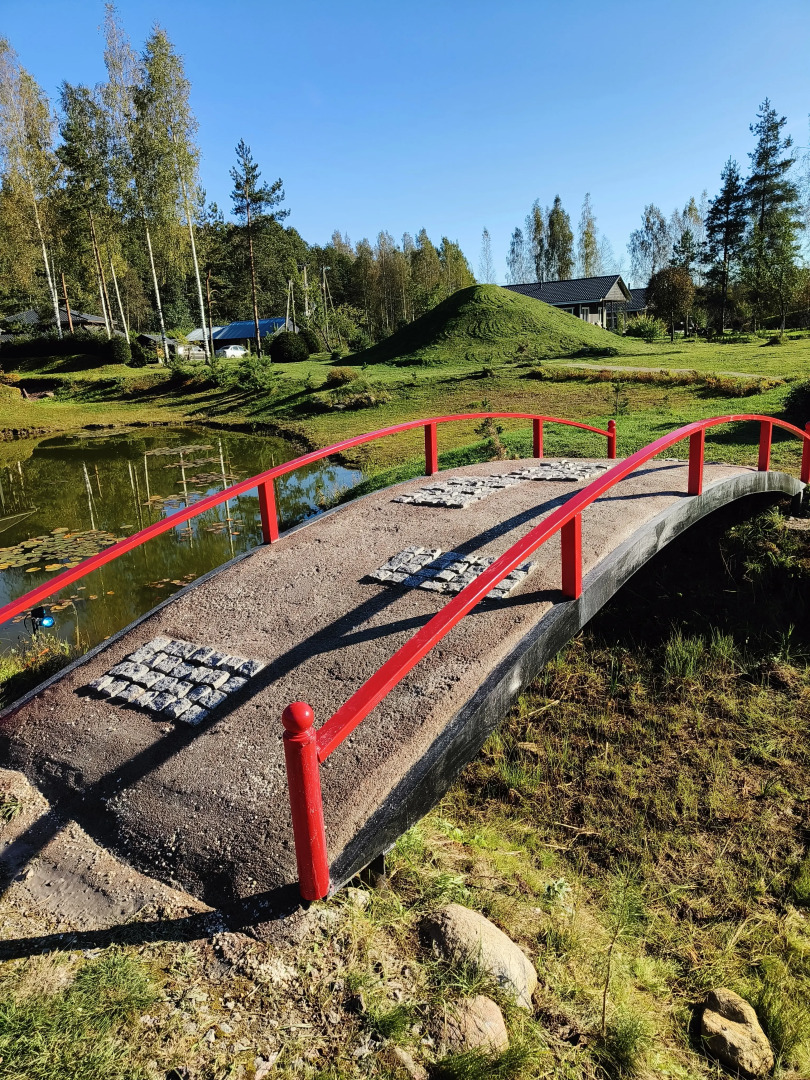 Шале с видом на сад